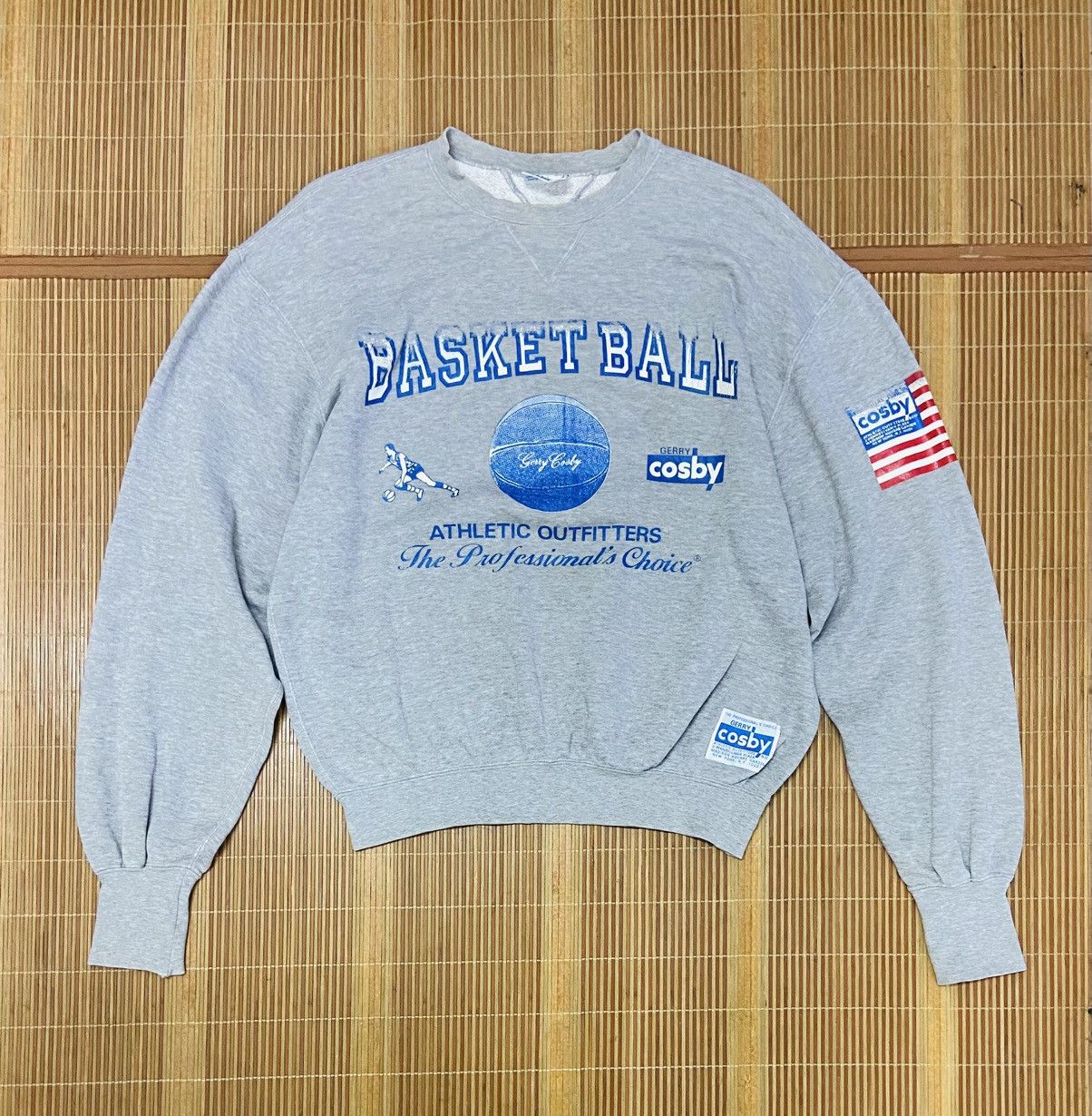 Other Vintage Gerry Cosby "Basketball" crewneck sweatshirt Size US M / EU 48-50 / 2 - 3 Thumbnail