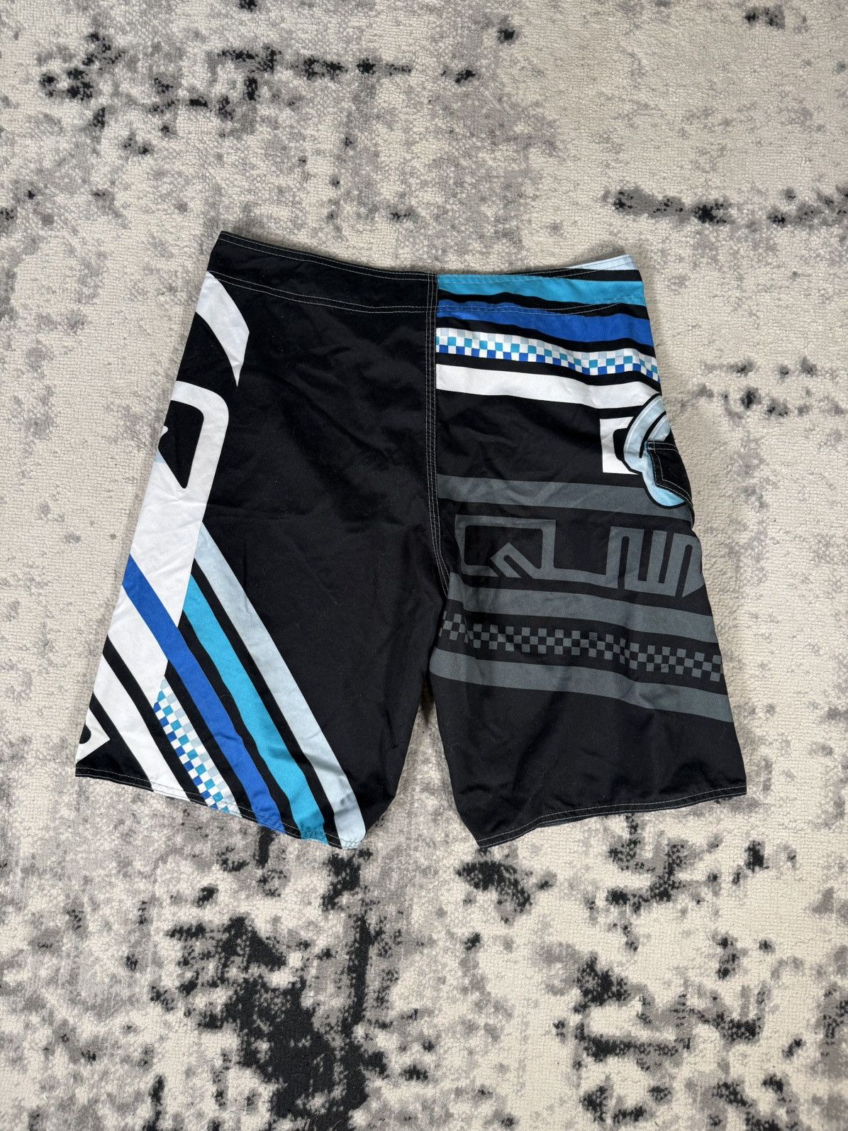 Quiksilver Y2K Quiksilver Full Print Logo Board Shorts Size US 36 / EU 52 - 3 Thumbnail