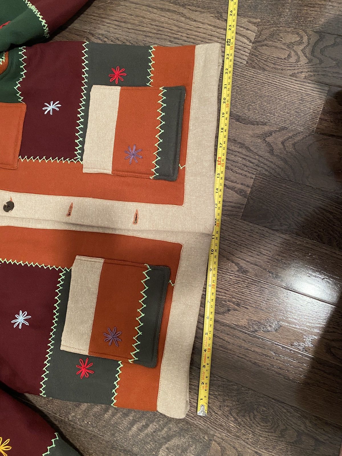 Bode BODE Embroidered Autumn Quilt Jacket size L/XL Size US L / EU 52-54 / 3 - 18 Thumbnail