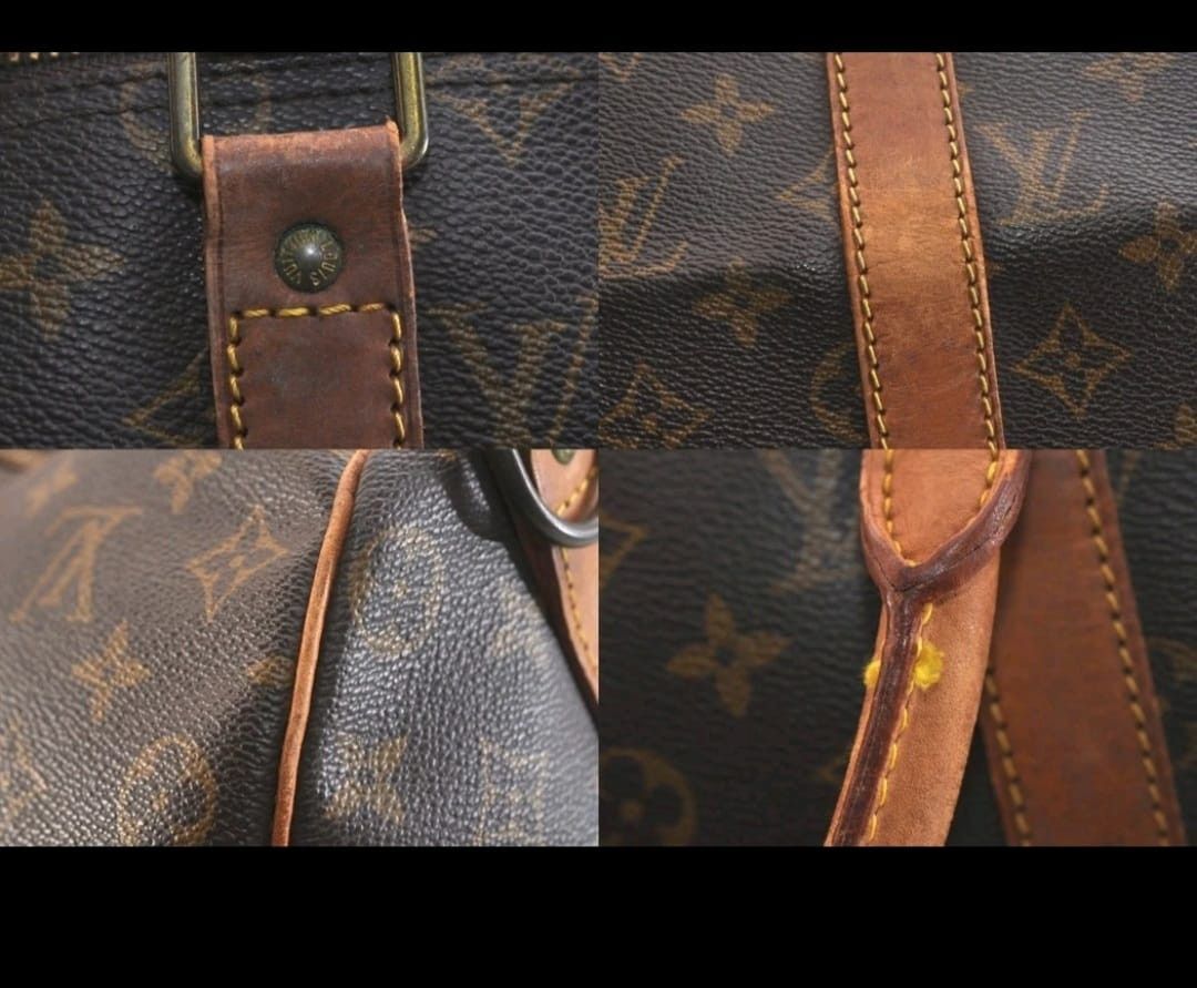 Louis Vuitton Authentic Louis Vuitton Keepall 50 Bando in Monogram Size ONE SIZE - 10 Thumbnail