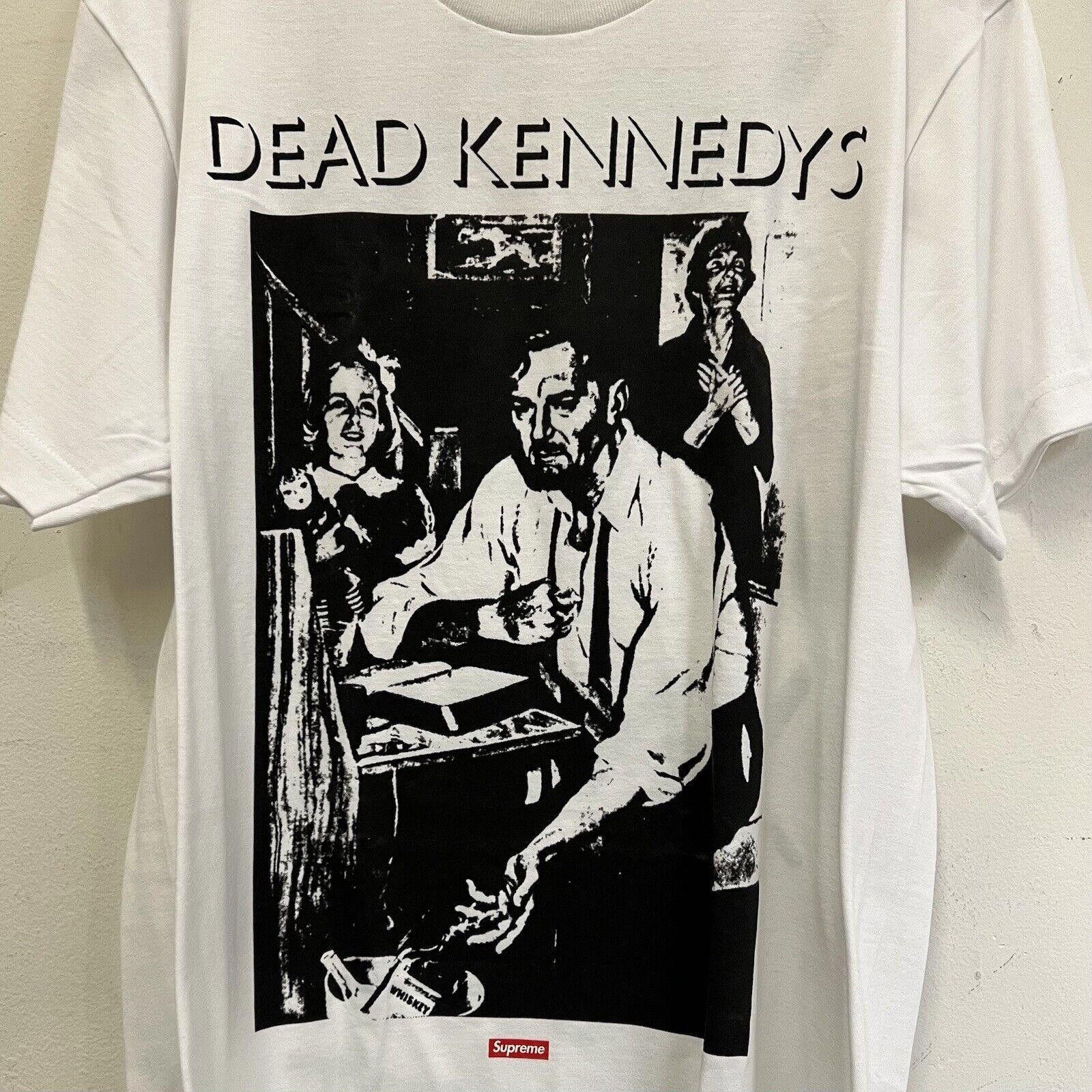 SS14 Supreme Dead Kennedys Tee White TDTF L Large 2014
