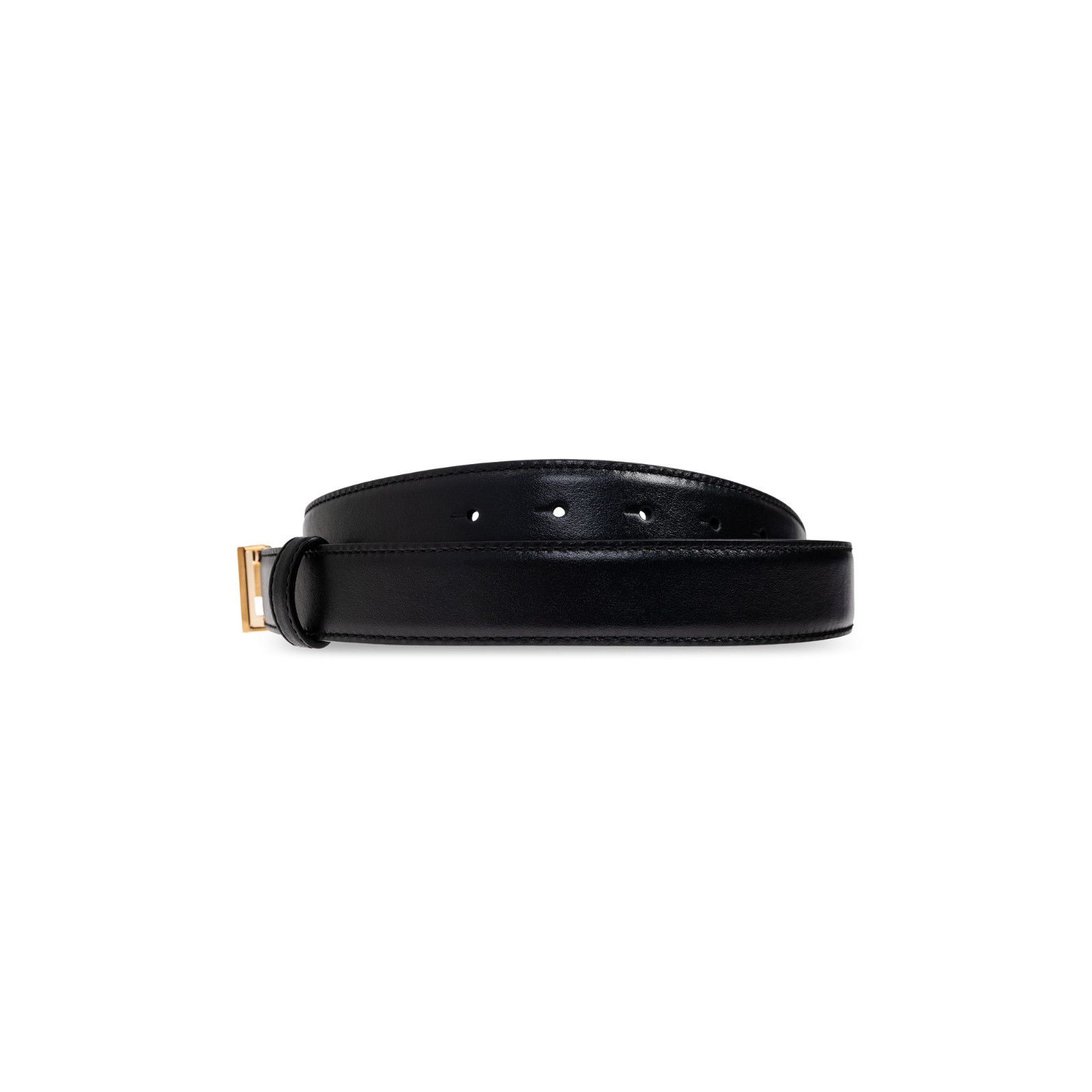 Versace VERSACE Black Leather Belt New & Authentic (Men's size:75;) Size ONE SIZE - 2 Thumbnail