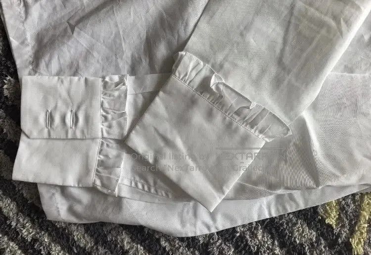 Prada Sz 40 prada runway formal neck shirt. Size US L / EU 52-54 / 3 - 4 Thumbnail
