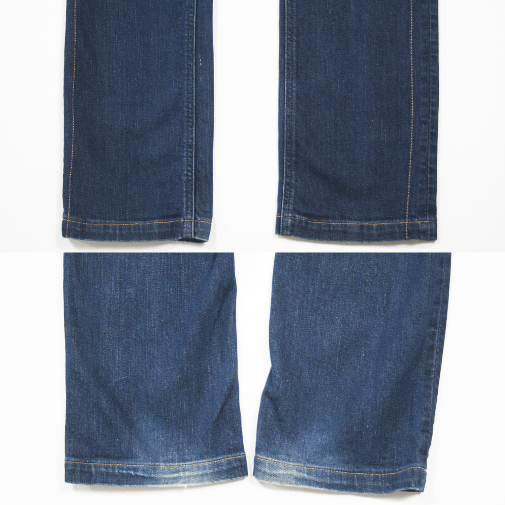 Dolce & Gabbana 00S Lovely Y2K Straight Jeans Vintage Size 27" / US 4 / IT 40 - 6 Thumbnail