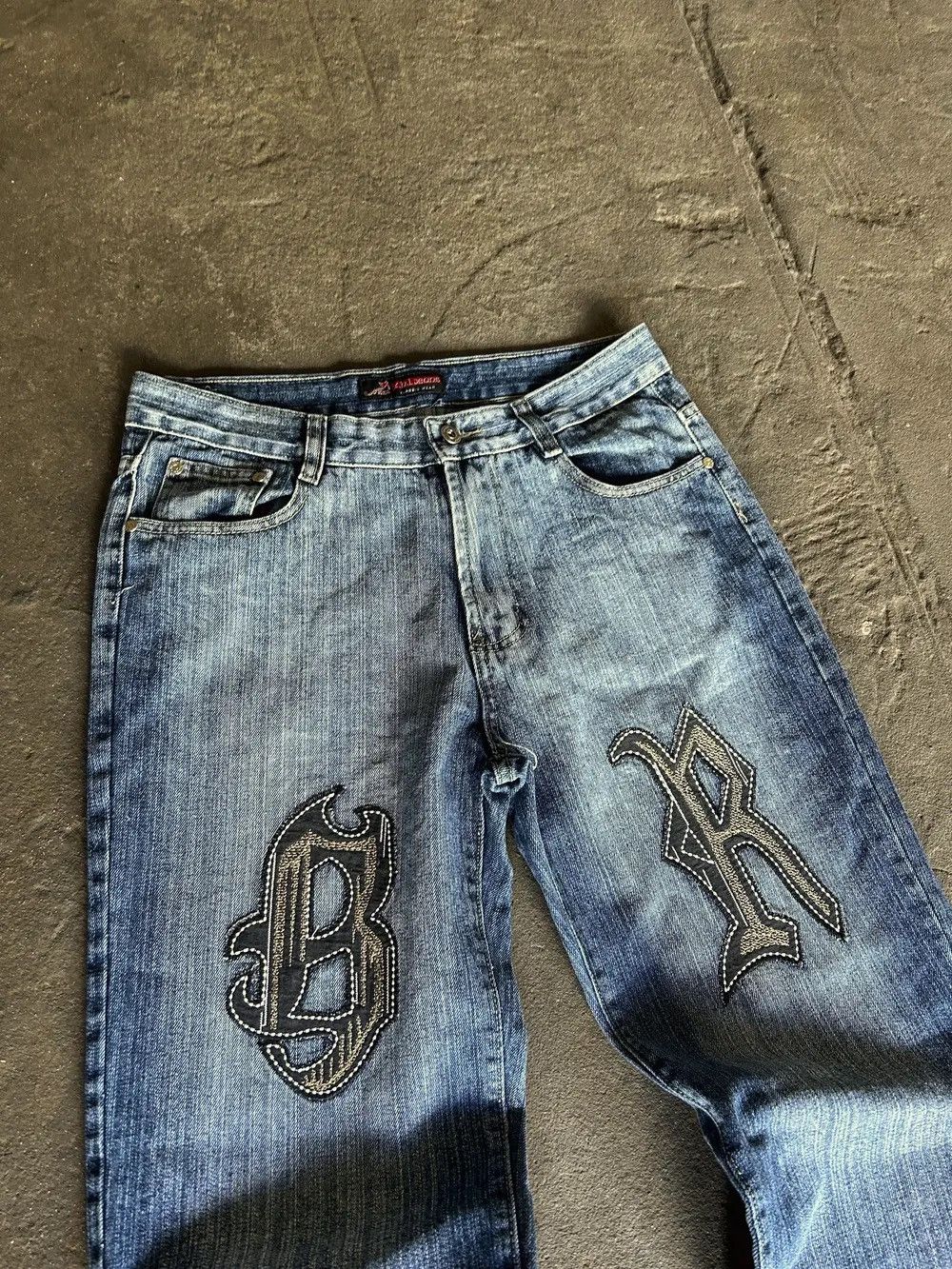 Hysteric Glamour × Japanese Brand 💥 HYSTERIC GLAMOUR BALENCIAGA STYLE JAPANESE JEANS Size US 32 / EU 48 - 3 Thumbnail