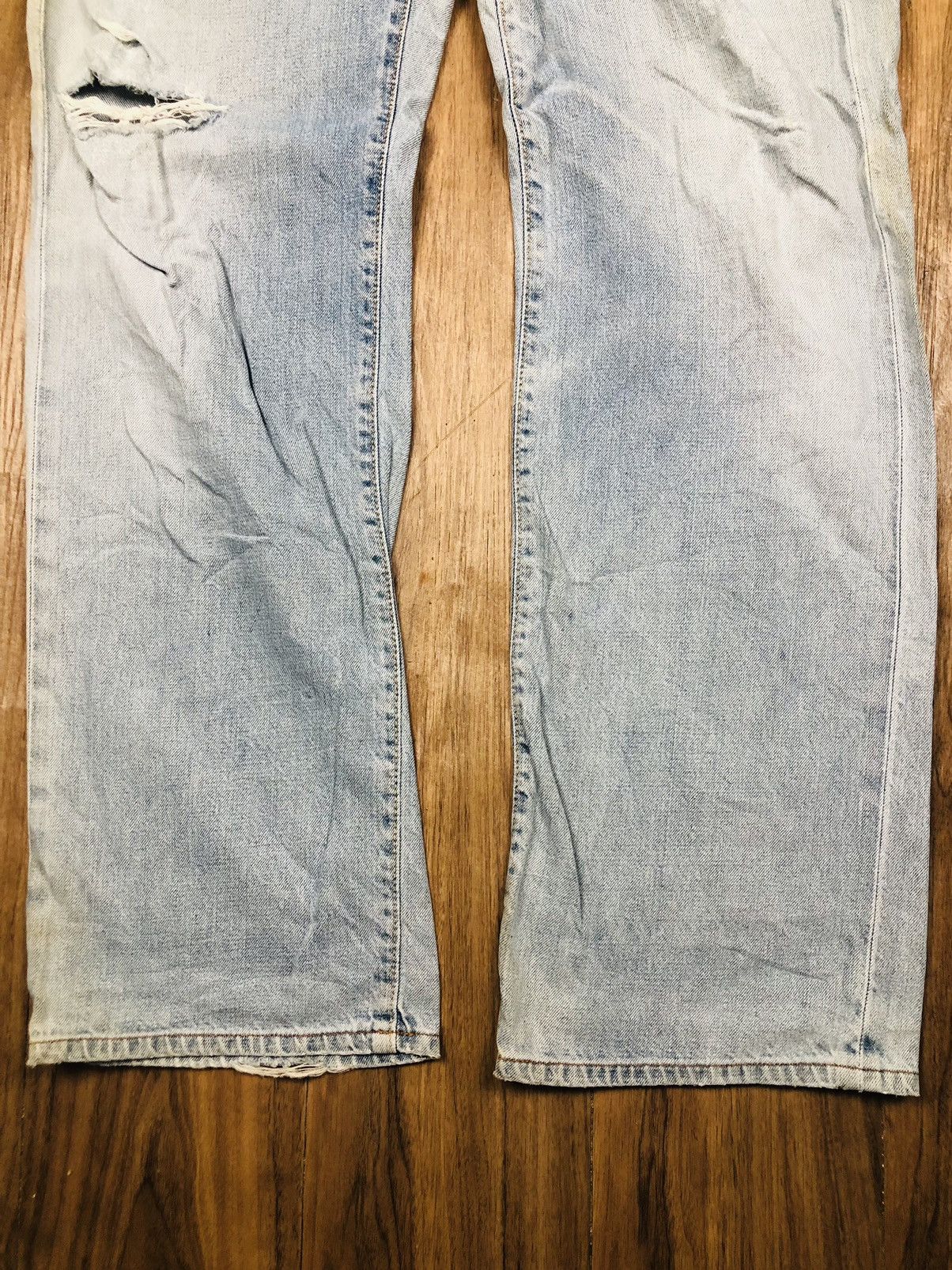 Lee Lee Distressed Jeans (35) Size US 30 / EU 46 - 4 Thumbnail
