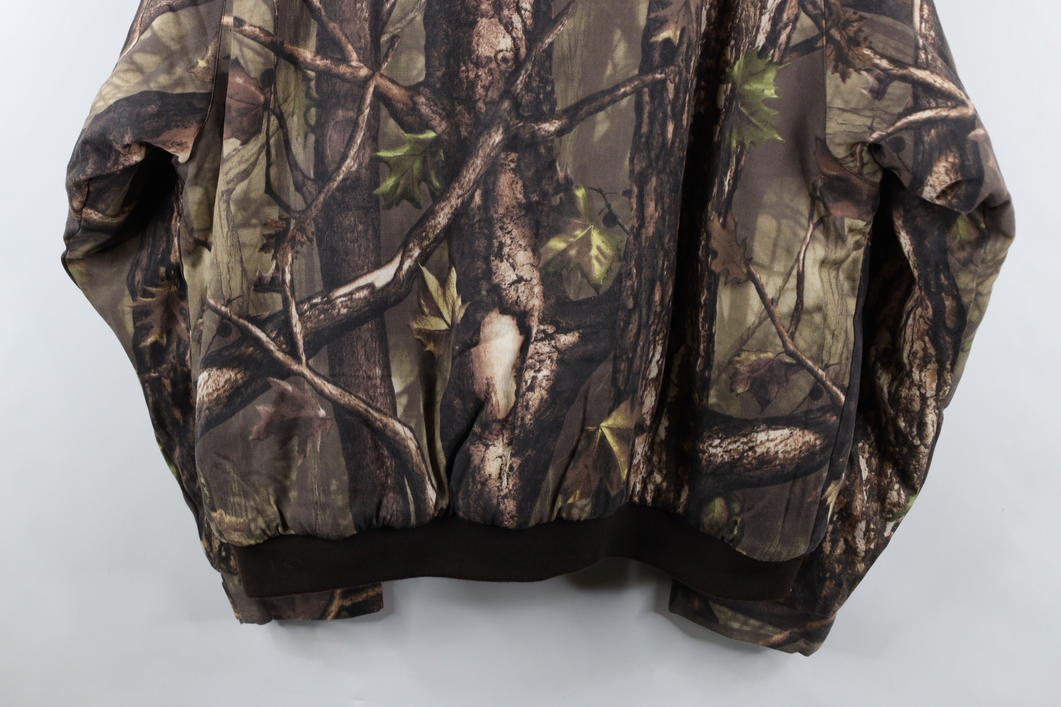Vintage Vintage 90s Streetwear Camouflage Full Zip Bomber Jacket Size US XXL / EU 58 / 5 - 10 Thumbnail