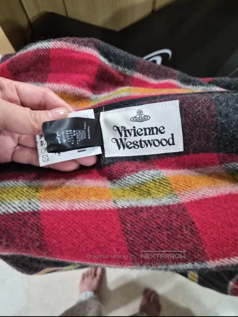 Vivienne Westwood Vivienne Westwood Plaid Cloak with Scarf Size ONE SIZE - 7 Thumbnail