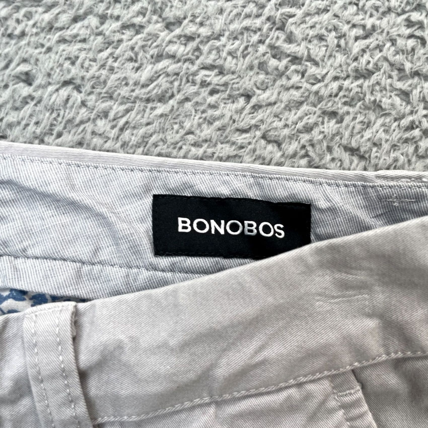 Bonobos Bonobos Pants Mens 32x30 Gray Chino Straight Leg Cotton Stretch Resort Wear Golf Size US 32 / EU 48 - 4 Thumbnail