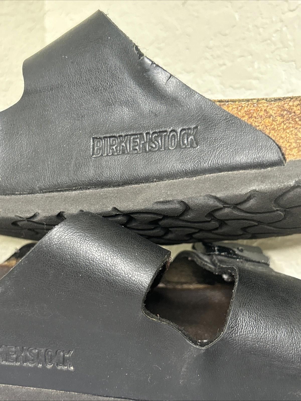 Birkenstock BIRKENSTOCK Arizona Black Leather Sandals Women Sz6.5 Size US 6.5 / IT 36.5 - 9 Thumbnail