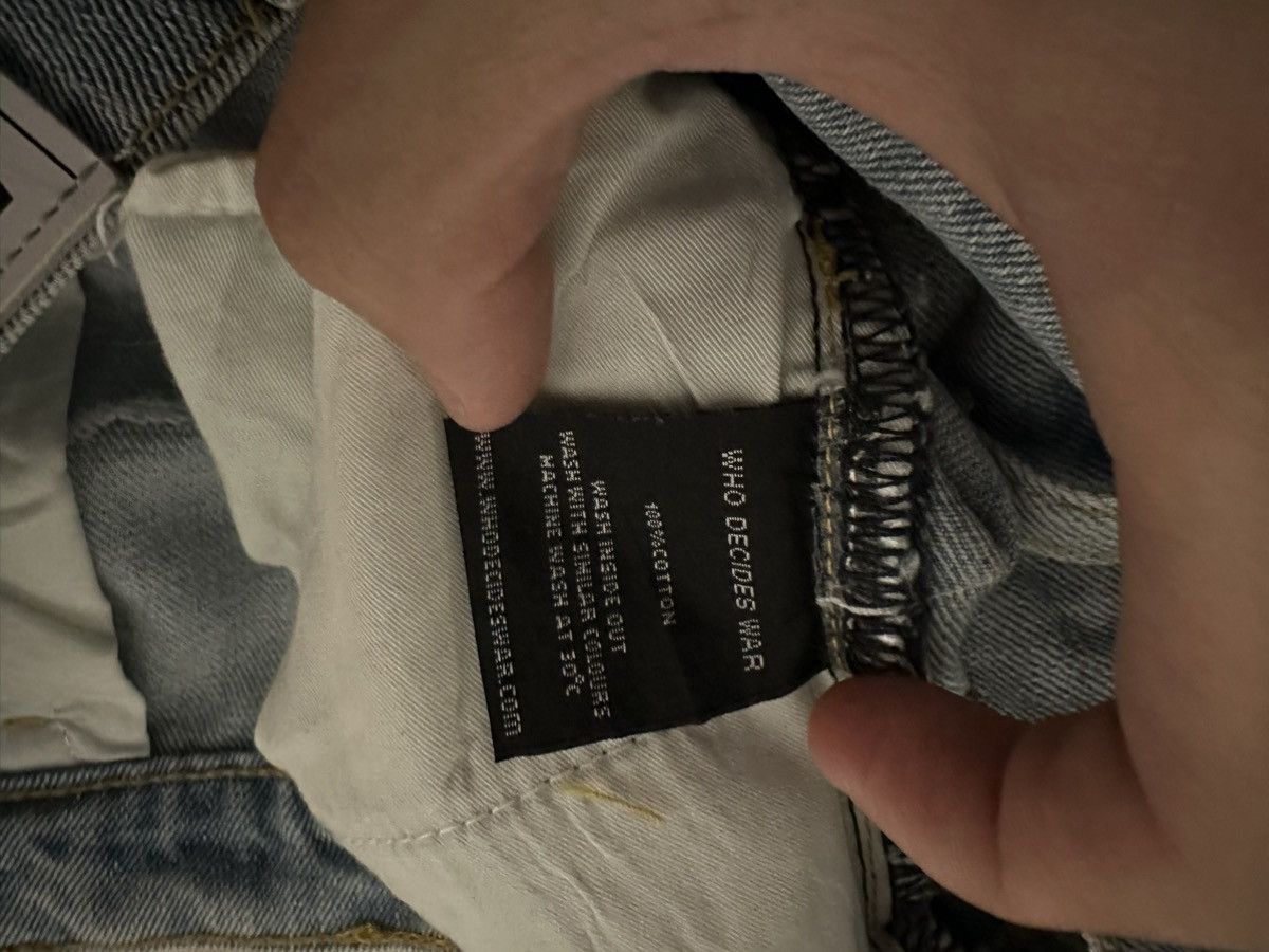 Who Decides War Who Decides War Destroyed Jeans Size US 32 / EU 48 - 8 Thumbnail
