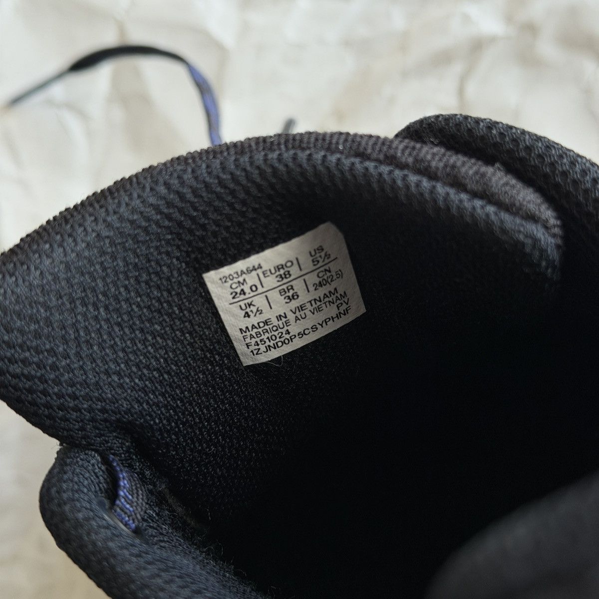 Asics × Kiko Kostadinov ASICS GEL-KIRIL III – BLACK/DEEP BLUE Size US 7 / IT 37 - 6 Thumbnail