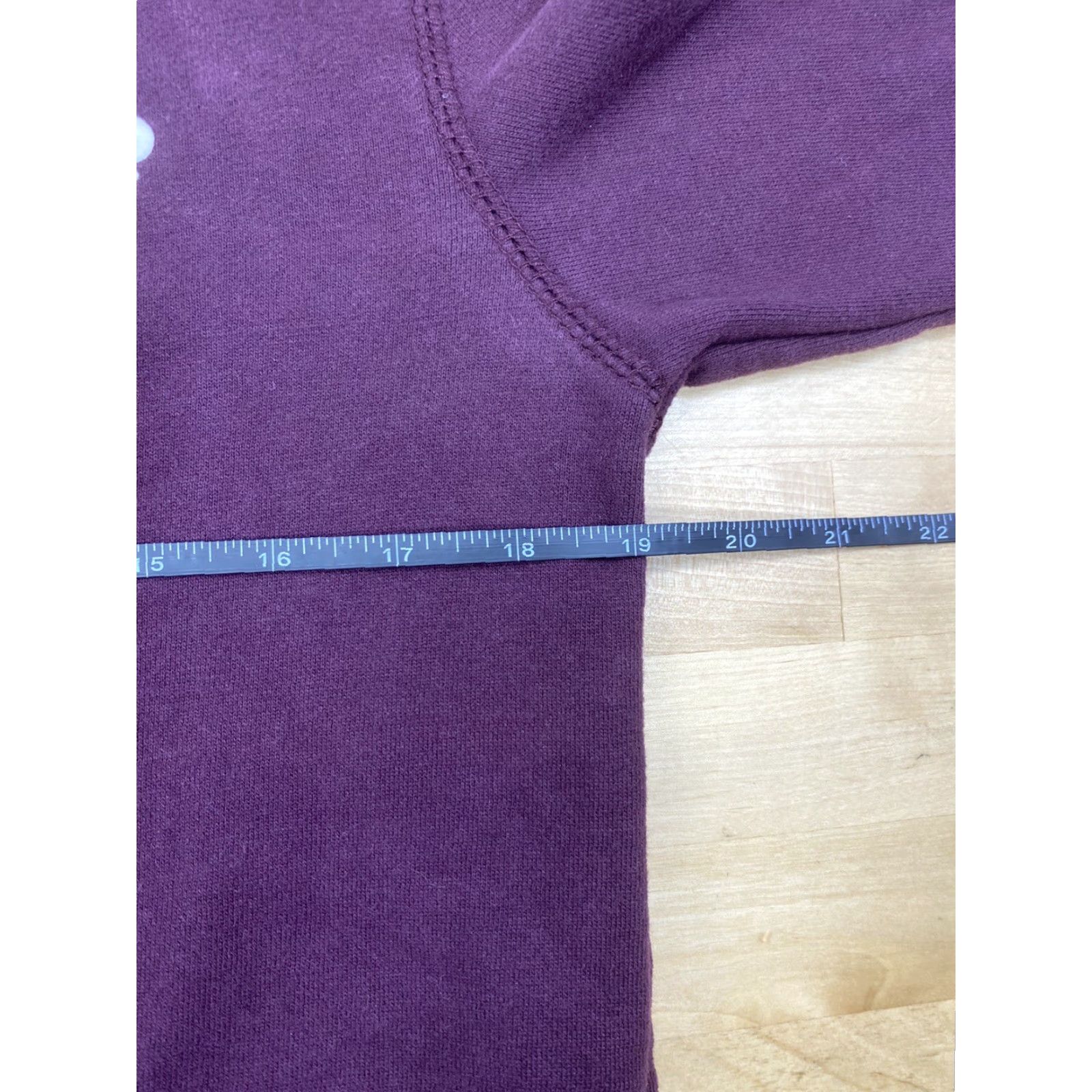Roots Roots Canada Pullover 1/4 Zip Mens Small Maroon Casual Logo #8025 Size US S / EU 44-46 / 1 - 7 Thumbnail
