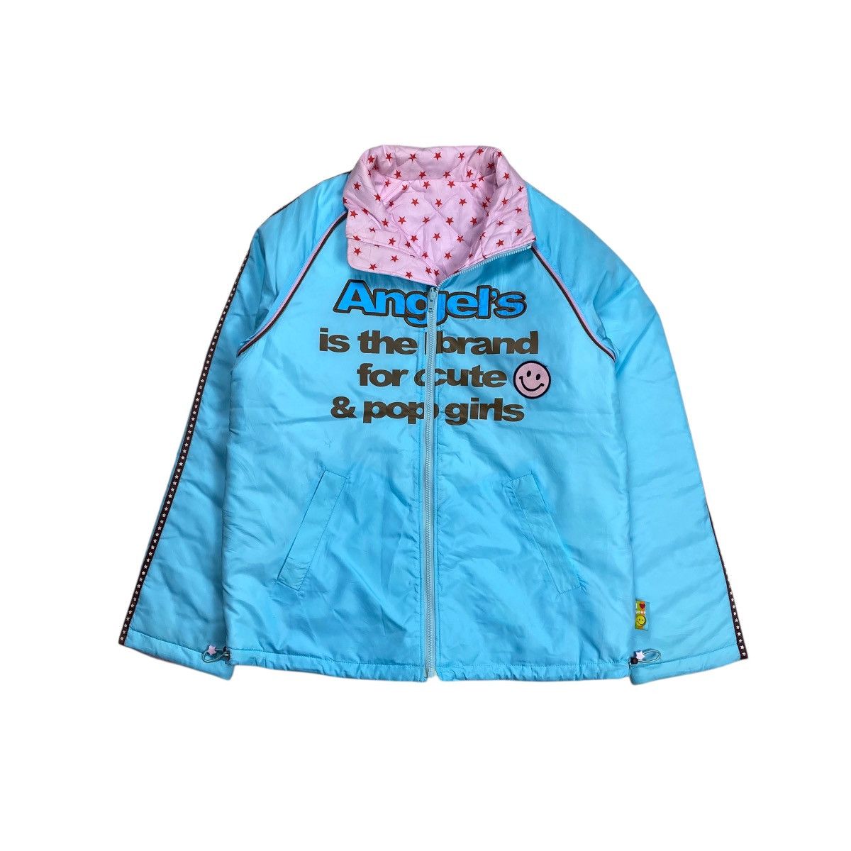Hysteric Glamour Angel Blue Stars Pattern Reversible Jacket Size US L / EU 52-54 / 3 - 6 Thumbnail