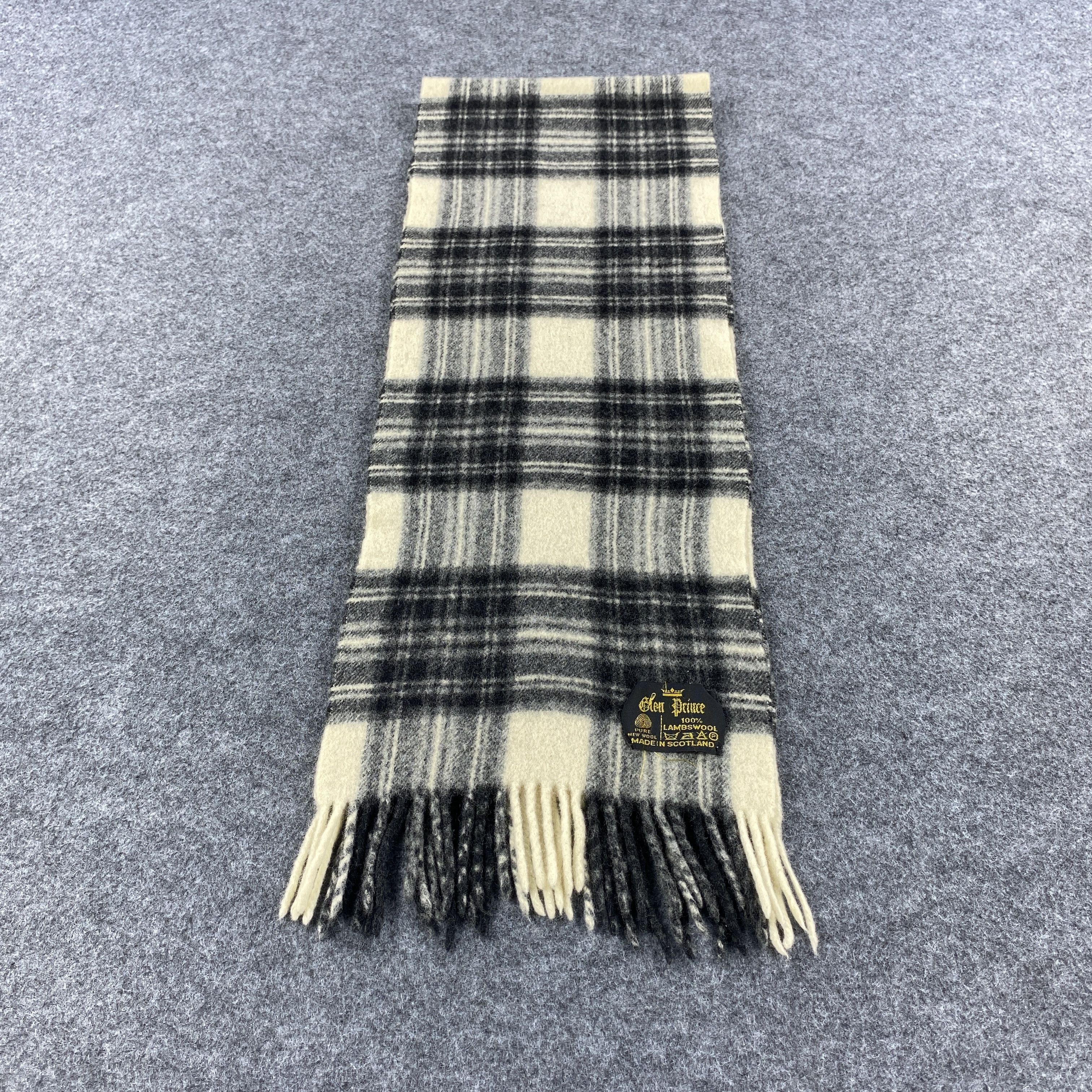 Vintage GF10541 Glen Prince Scarf Neck Wear Muffler Nova Check Size ONE SIZE - 4 Thumbnail