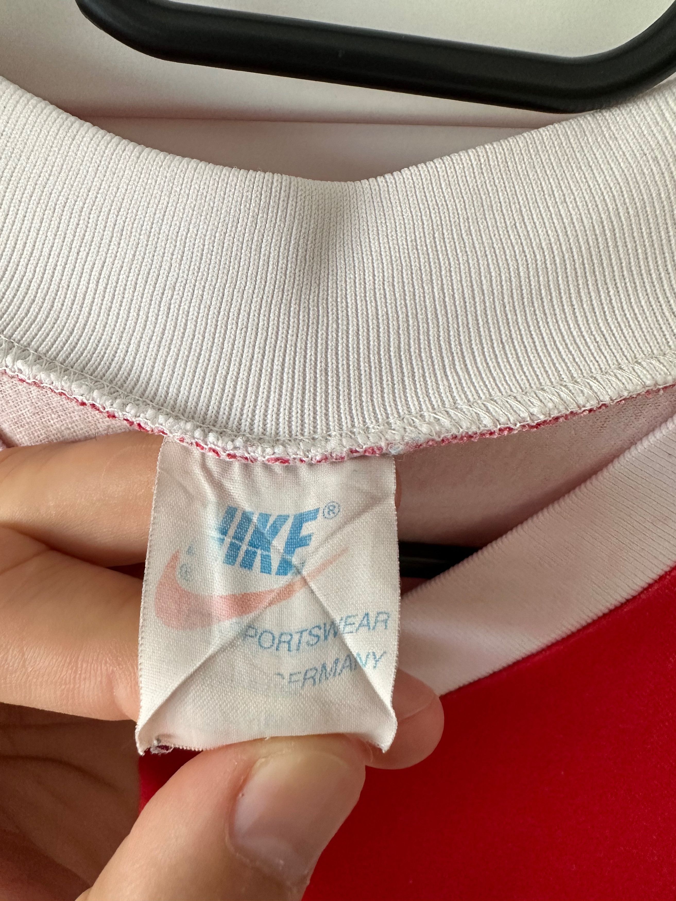 Nike 70's NIKE gradient soccer jersey white / red # 3 Size US M / EU 48-50 / 2 - 6 Thumbnail