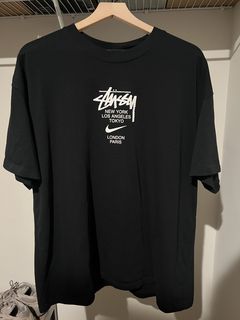 Nike x Stussy International T-shirt Black Men's - FW20 - US