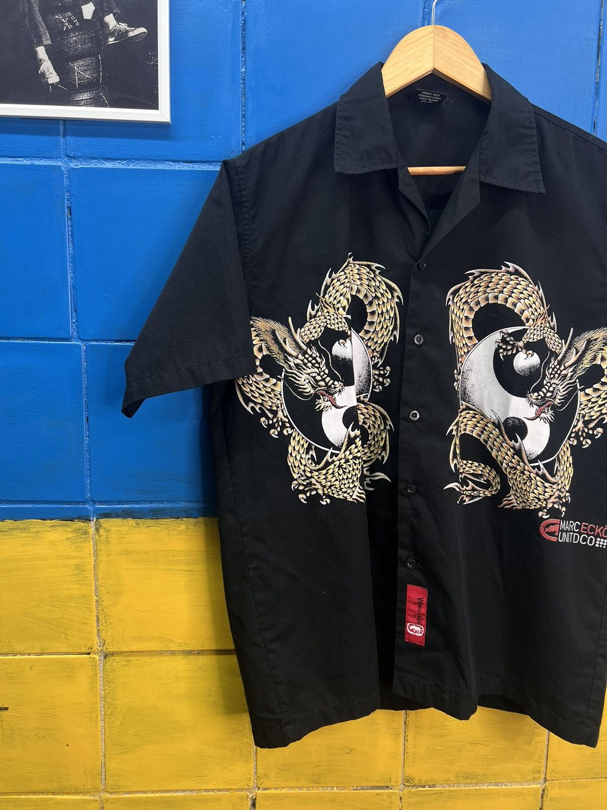 Ecko Unltd. × Vintage Vintage 90s Ecko Unltd Dragon Japan Style Hip Hop Rap Size US S / EU 44-46 / 1 - 2 Thumbnail