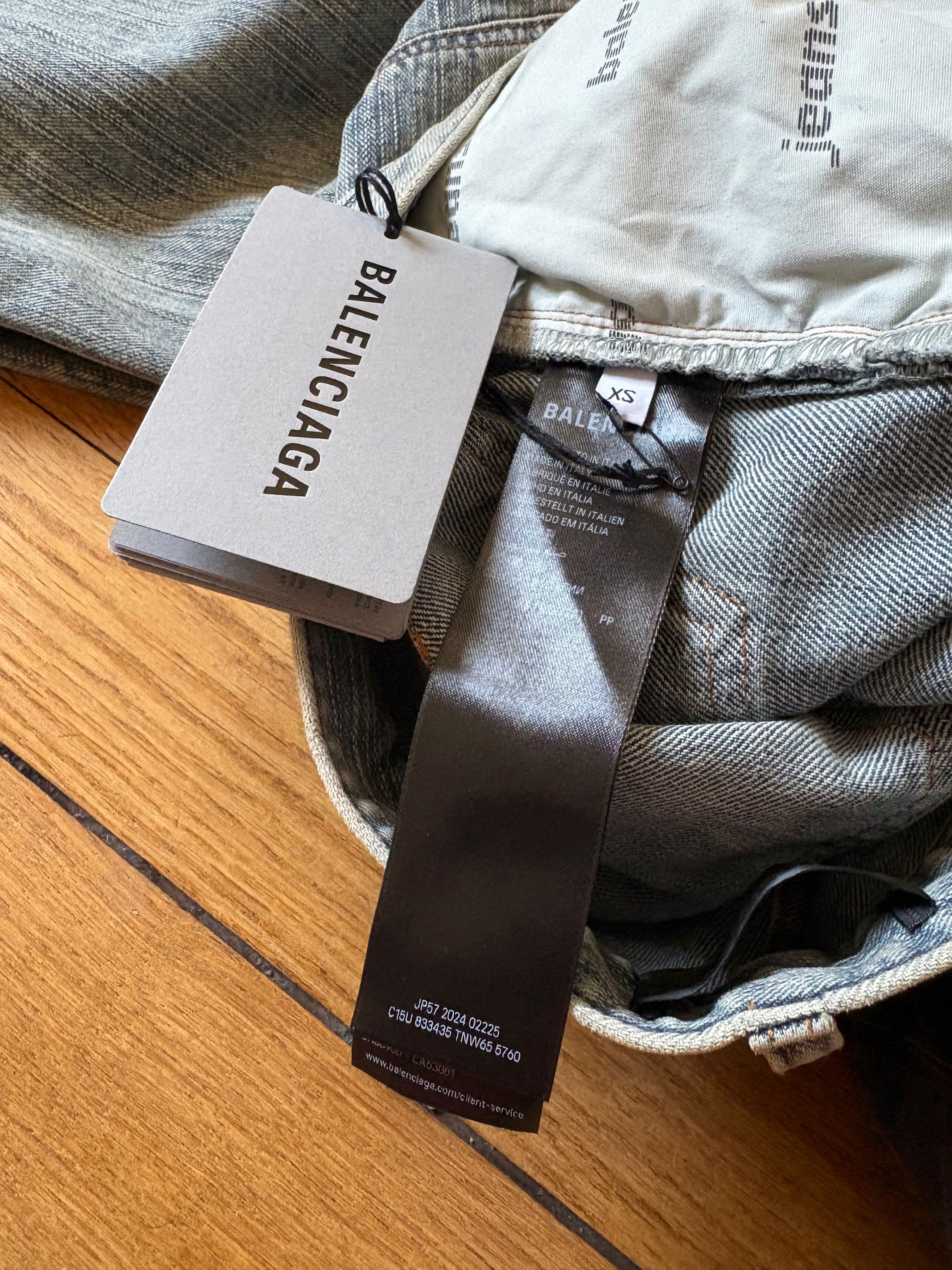 Balenciaga Balenciaga SS25 Layered Low Waisted jeans with attached polo Size US 28 / EU 44 - 9 Thumbnail