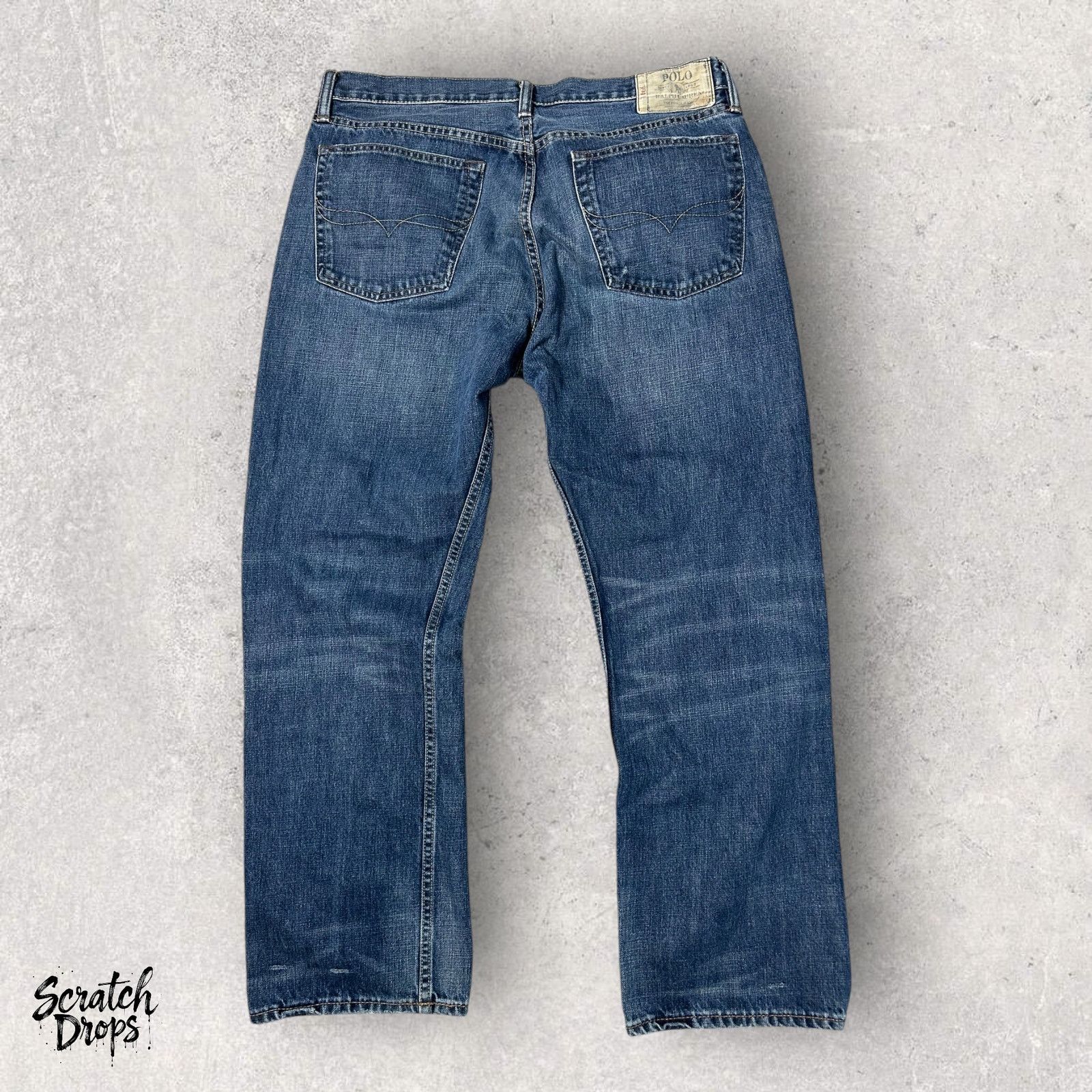 Polo Ralph Lauren Vintage Polo Ralph Lauren Y2K Jeans Size 36x30 Classic Fit Size US 36 / EU 52 - 6 Thumbnail
