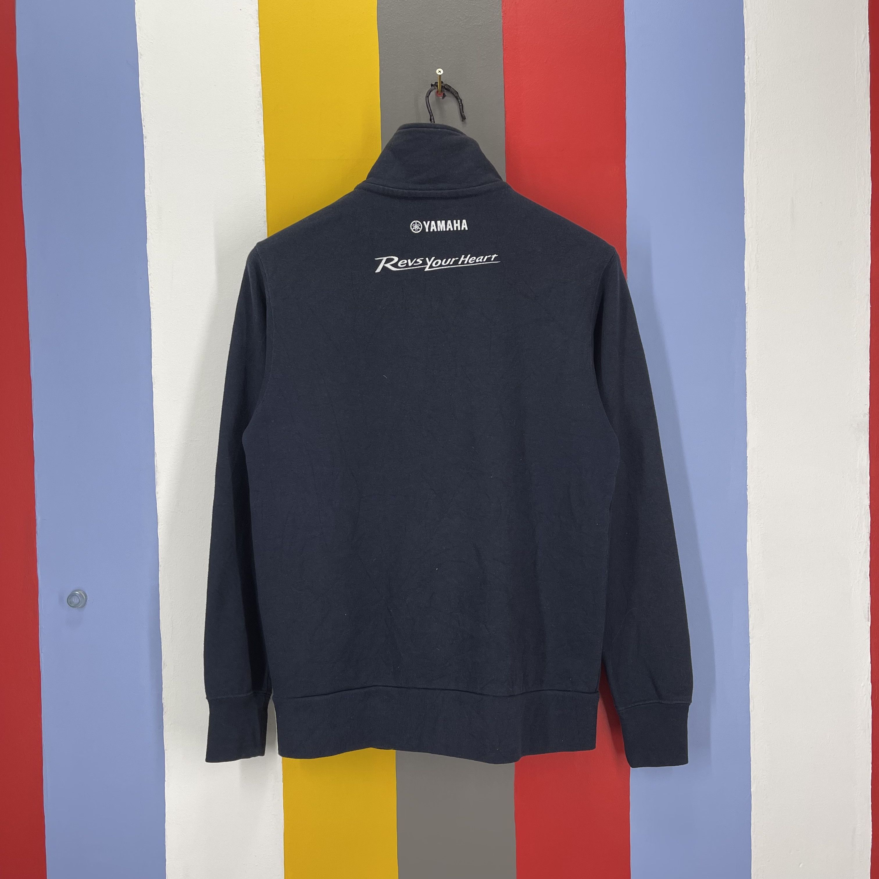 Yamaha YAMAHA Turtle Neck Zipper Sweatshirt #1094/AM Size US S / EU 44-46 / 1 - 8 Thumbnail