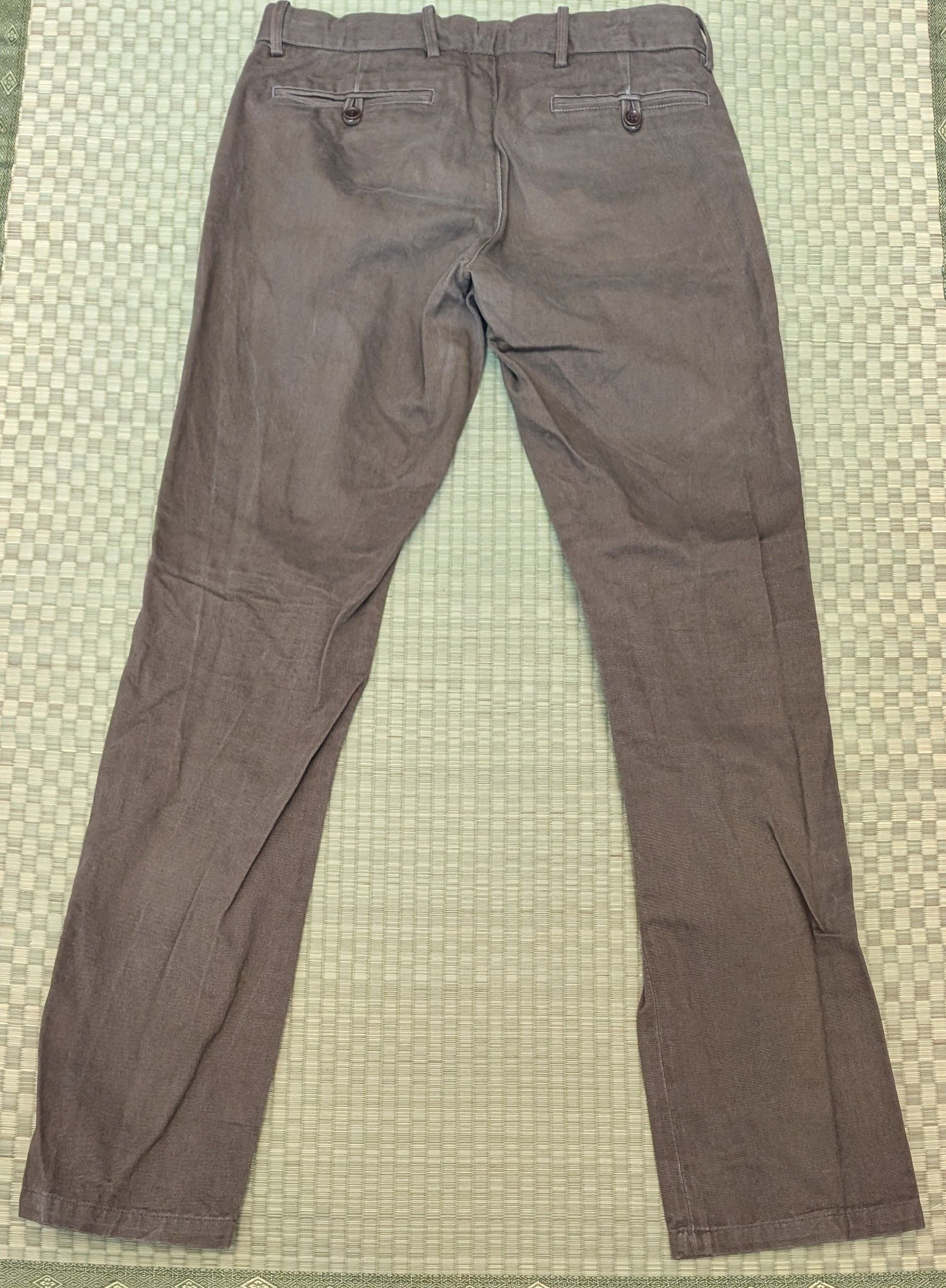 Gustin Gustin #3 Japan Brown Chinos Slim Fit Men's Size 32 Size US 32 / EU 48 - 2 Thumbnail