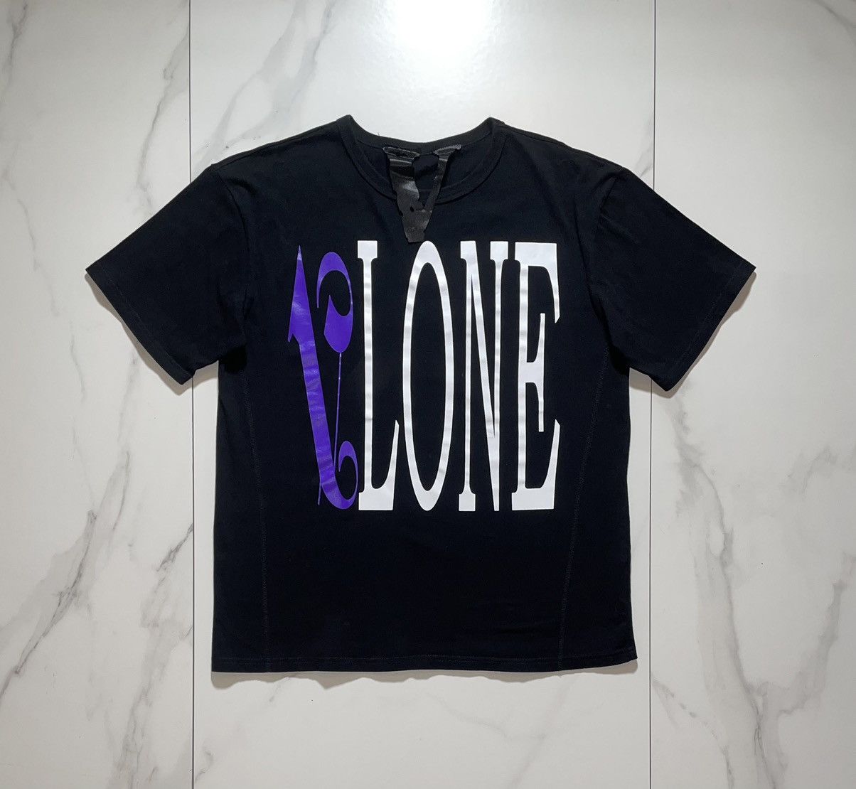 Vlone × Palm Angel purple black T-shirt Vlone Palm Angels Purple T-shirt (Large) | eBay