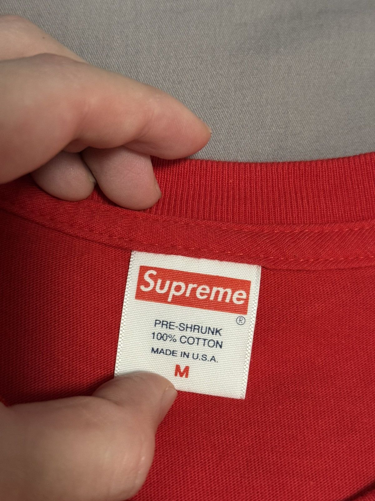 Supreme Supreme red paisley bandana box logo Tee T-shirt Size US M / EU 48-50 / 2 - 5 Thumbnail