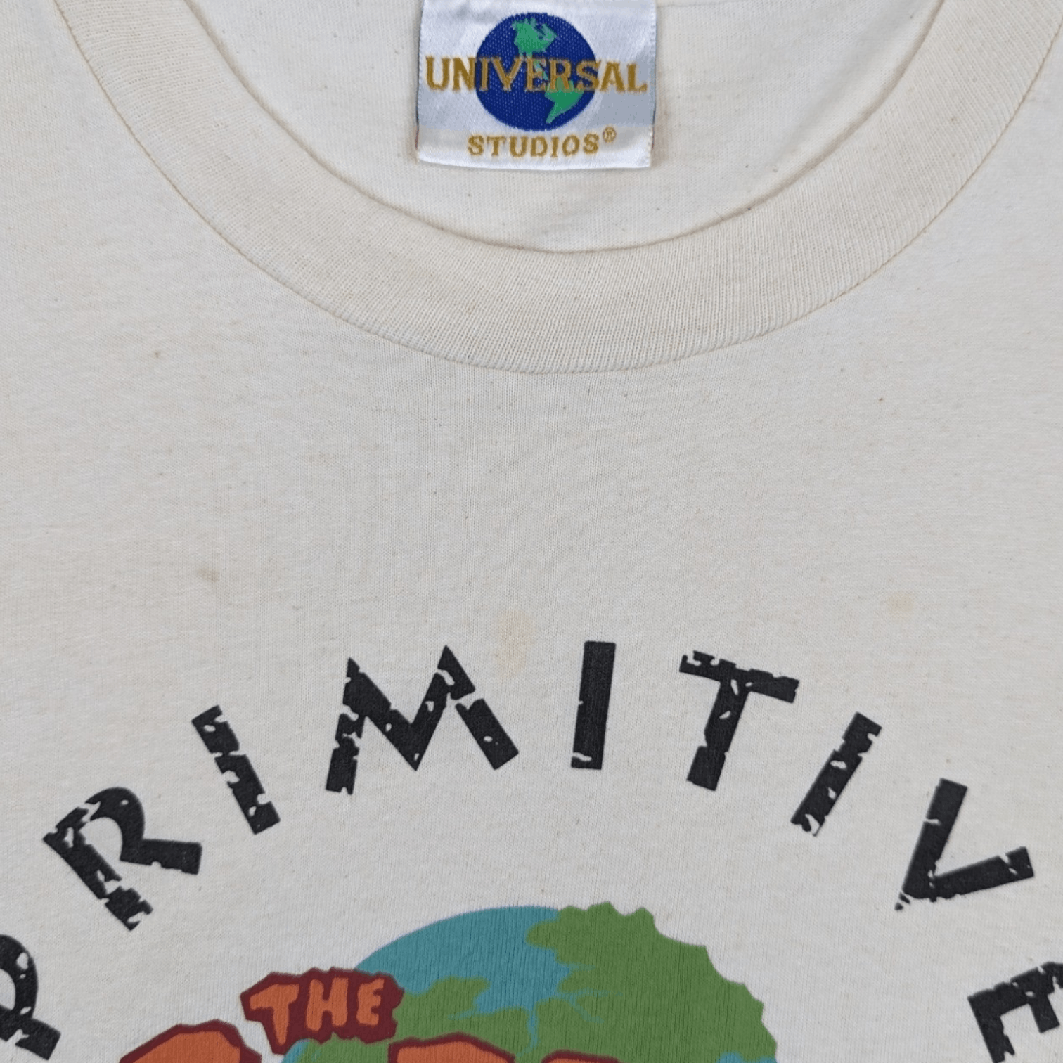 Universal Studios 90'd UNIVERSAL STUDIOS The Flintstones Primitive Culture Tee Size US L / EU 52-54 / 3 - 8 Thumbnail