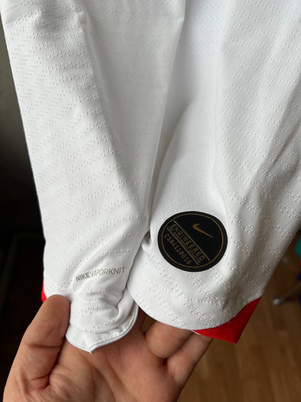 Nike 2019 ENGLAND TEAM PLAYER ISSUED HOME SOCCER JERSEY WOMEN SzM Size M / US 6-8 / IT 42-44 - 7 Thumbnail
