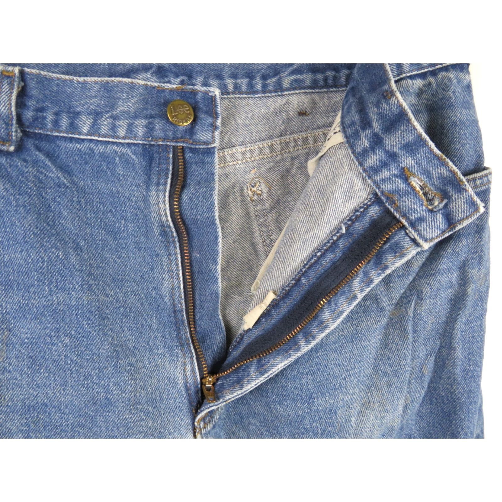 Lee VINTAGE LEE Jeans Stone washed 1990s 38X31 Made in USA Mens Jeans Size US 38 / EU 54 - 6 Thumbnail