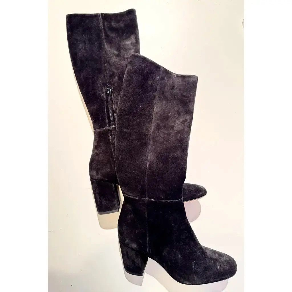 Max Mara Leather boots, Max Mara Size US 7 / IT 37 - 1 Thumbnail
