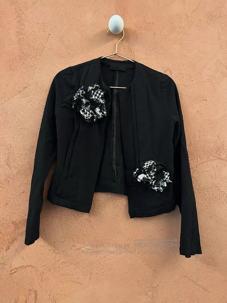 Comme des Garcons Comme Des Garcons Floral Cardigan Size XS / US 0-2 / IT 36-38 - 2 Thumbnail