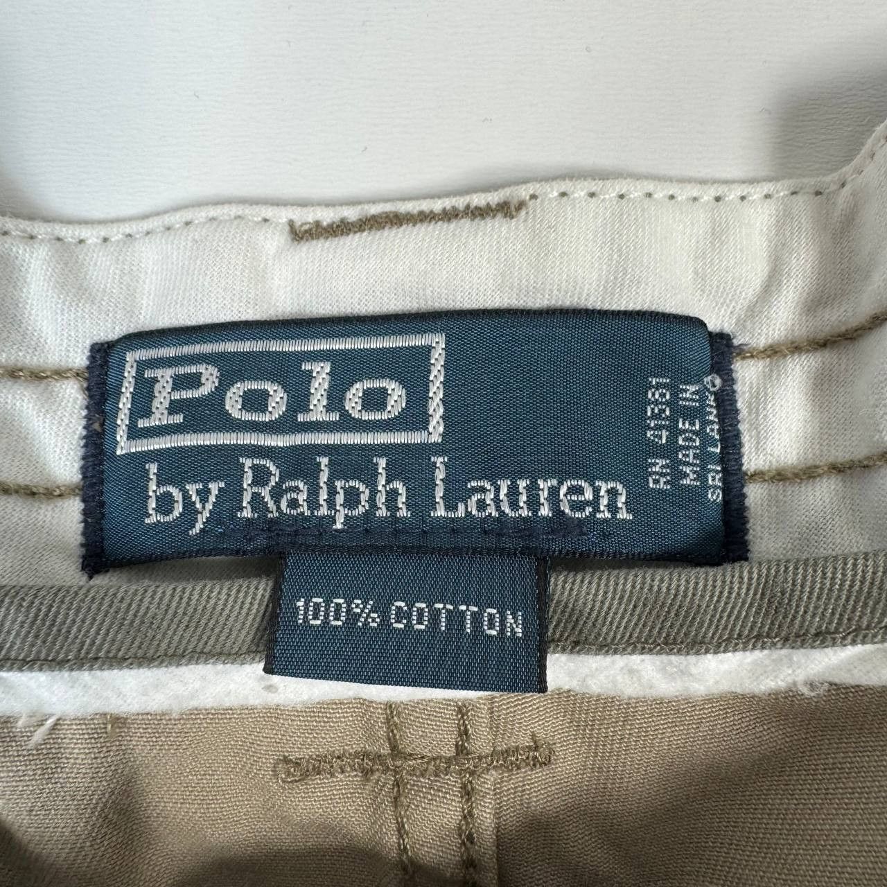 Polo Ralph Lauren Ralph Lauren Polo Chino Shorts Beige Mens Size XL Size US 36 / EU 52 - 3 Thumbnail