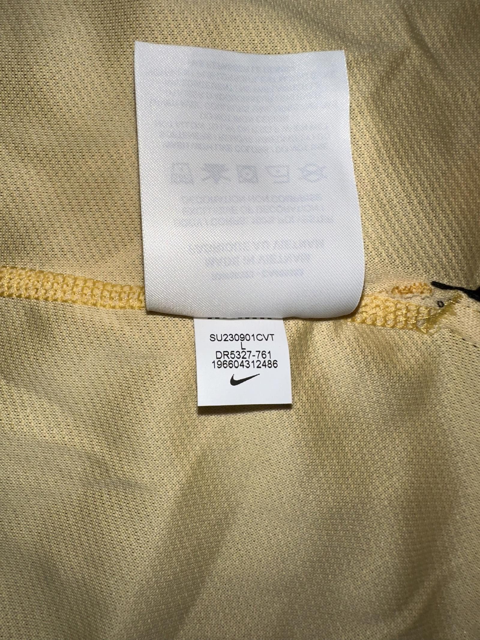 Nike Nike Men's Dri-FIT ADV Tiger Woods Golf Yellow Polo Size US L / EU 52-54 / 3 - 11 Thumbnail