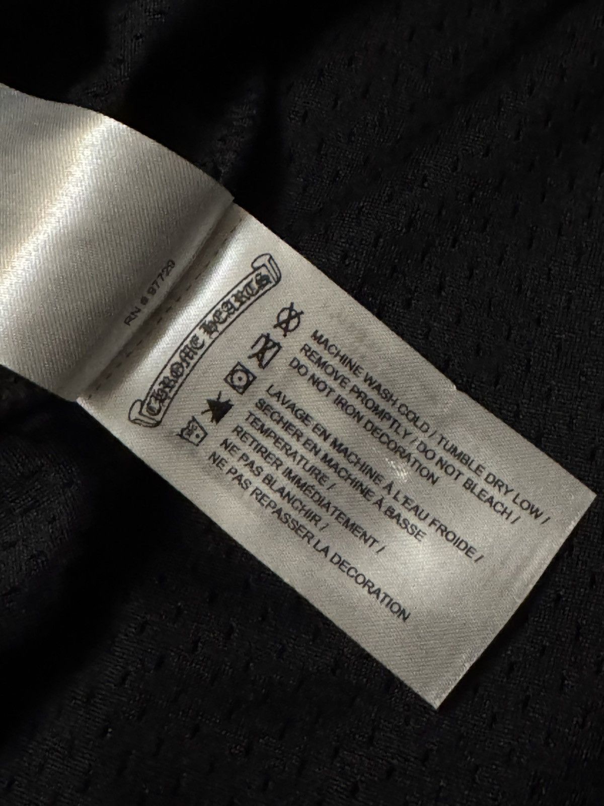Chrome Hearts Chrome Hearts short sleeve black jersey sz large Size US L / EU 52-54 / 3 - 5 Thumbnail