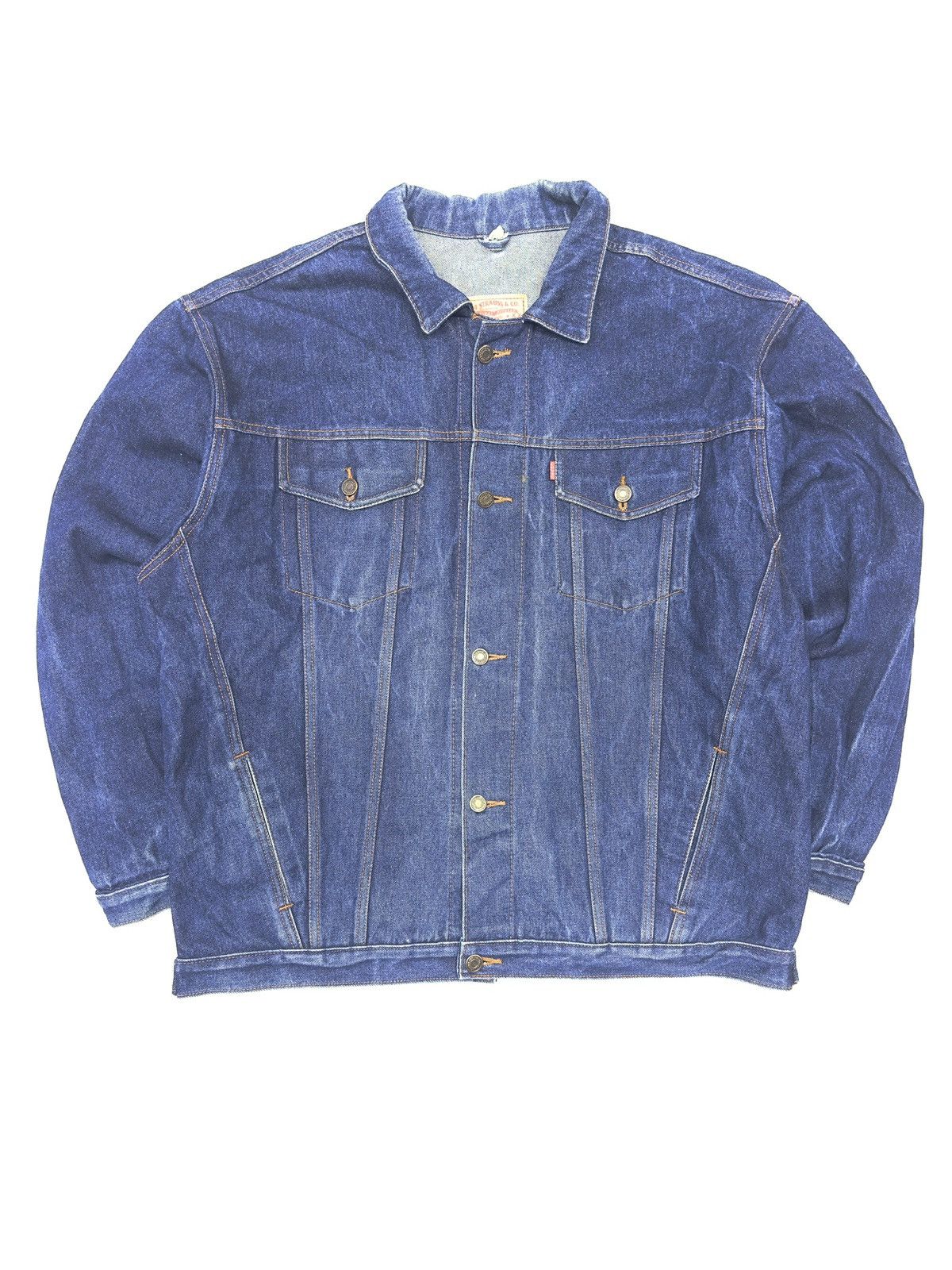 Levi's Vintage Clothing Vintage Levis Trucker Denim Jacket 1990s USA Size US XXL / EU 58 / 5 - 1 Thumbnail