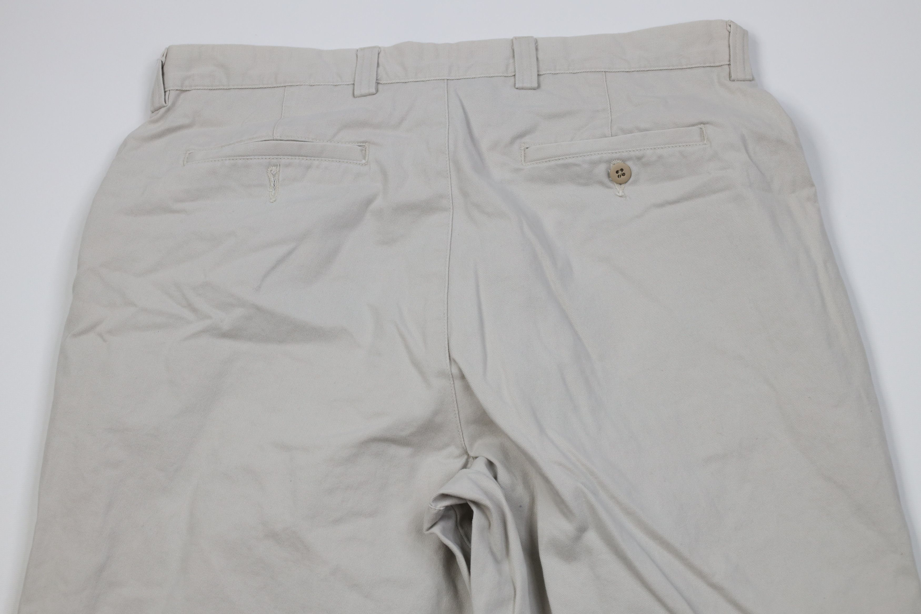 Gap Vintage Y2K 2002 Gap Relaxed Fit Wide Leg Chino Pants Stone Size US 36 / EU 52 - 10 Thumbnail