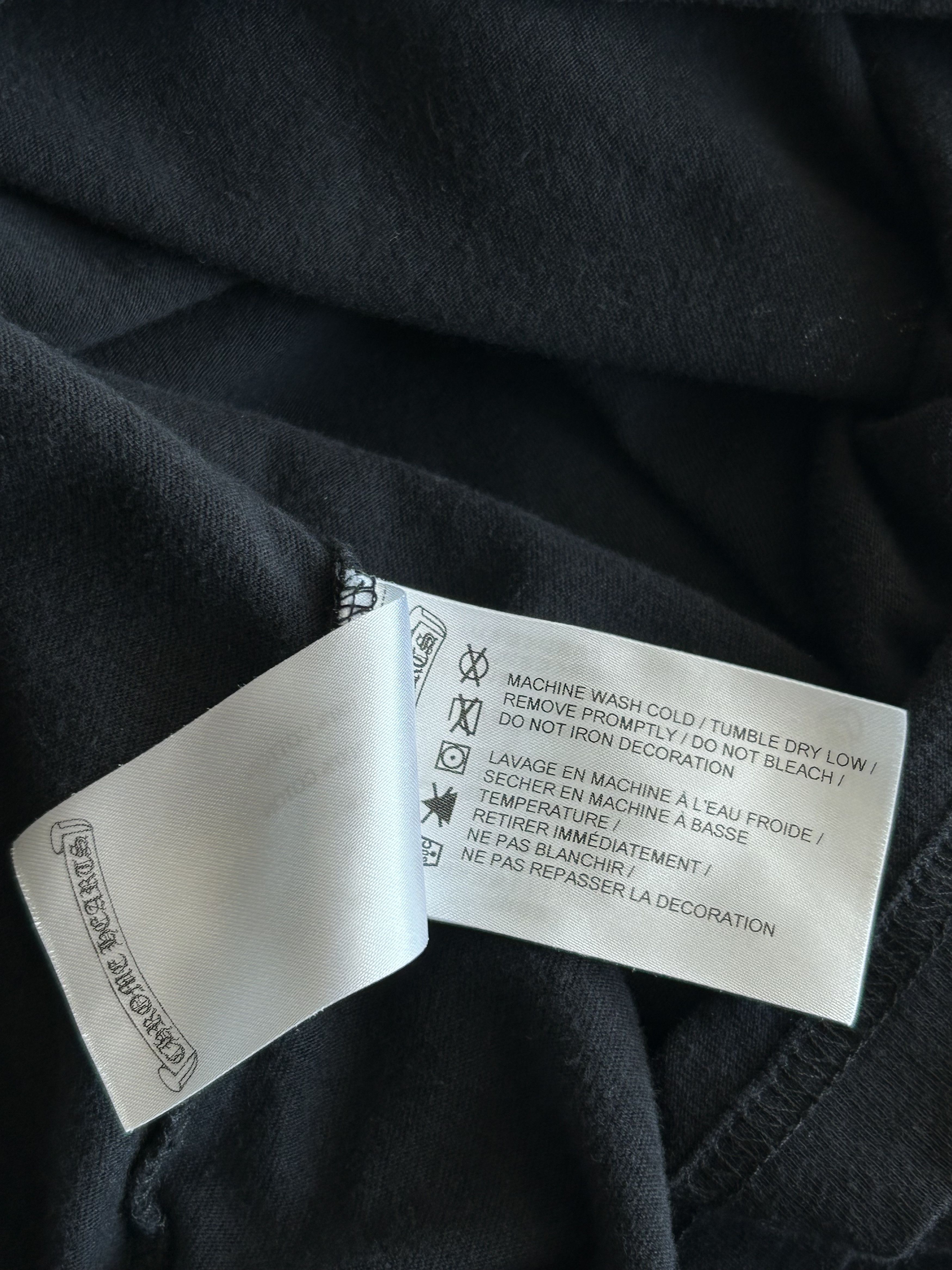 Chrome Hearts Chrome Hearts Black Racing Stripes Longsleeve T-Shirt Size US M / EU 48-50 / 2 - 5 Thumbnail