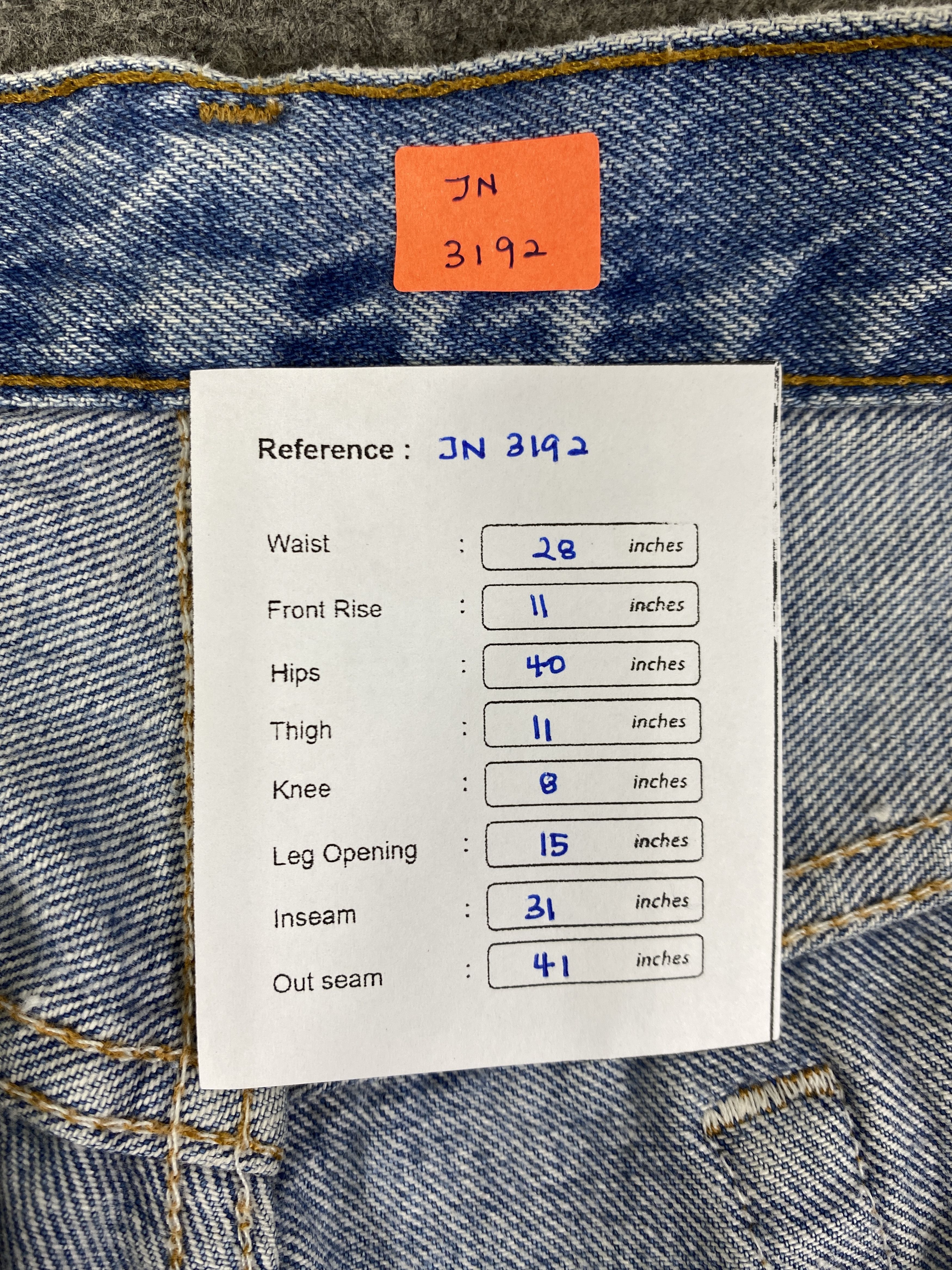 Japanese Brand Light Blue Vintage Levis 501 Jeans 28x31 - JN3192 Size US 28 / EU 44 - 8 Thumbnail