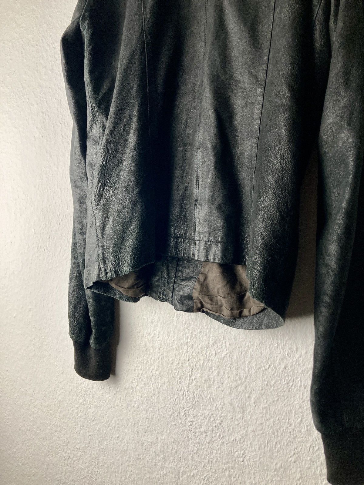 Rick Owens F/W 04 "QUEEN" Blistered Lamb Leather Jacket Rick Owens M Size US M / EU 48-50 / 2 - 9 Thumbnail
