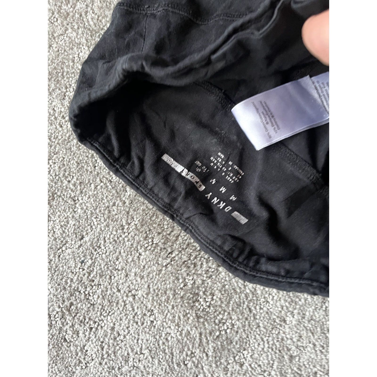 DKNY DKNY Sport Leggings Skinny Women’s Size M Black Spandex Cropped Activewear 23.5in Inseam Slim Fit Size 32" / US 10 / IT 46 - 5 Thumbnail