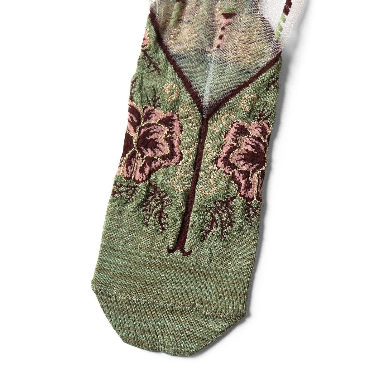 Kapital Kapital 200 Vietnam slipper pattern see-through socks Size ONE SIZE - 2 Thumbnail