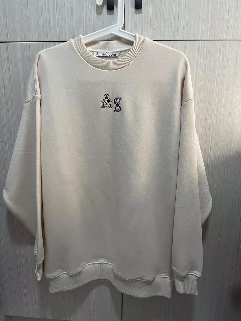 Acne Studios Acne Studios Sweatshirt with Logo Embroidery- DMC Size US M / EU 48-50 / 2 - 1 Thumbnail