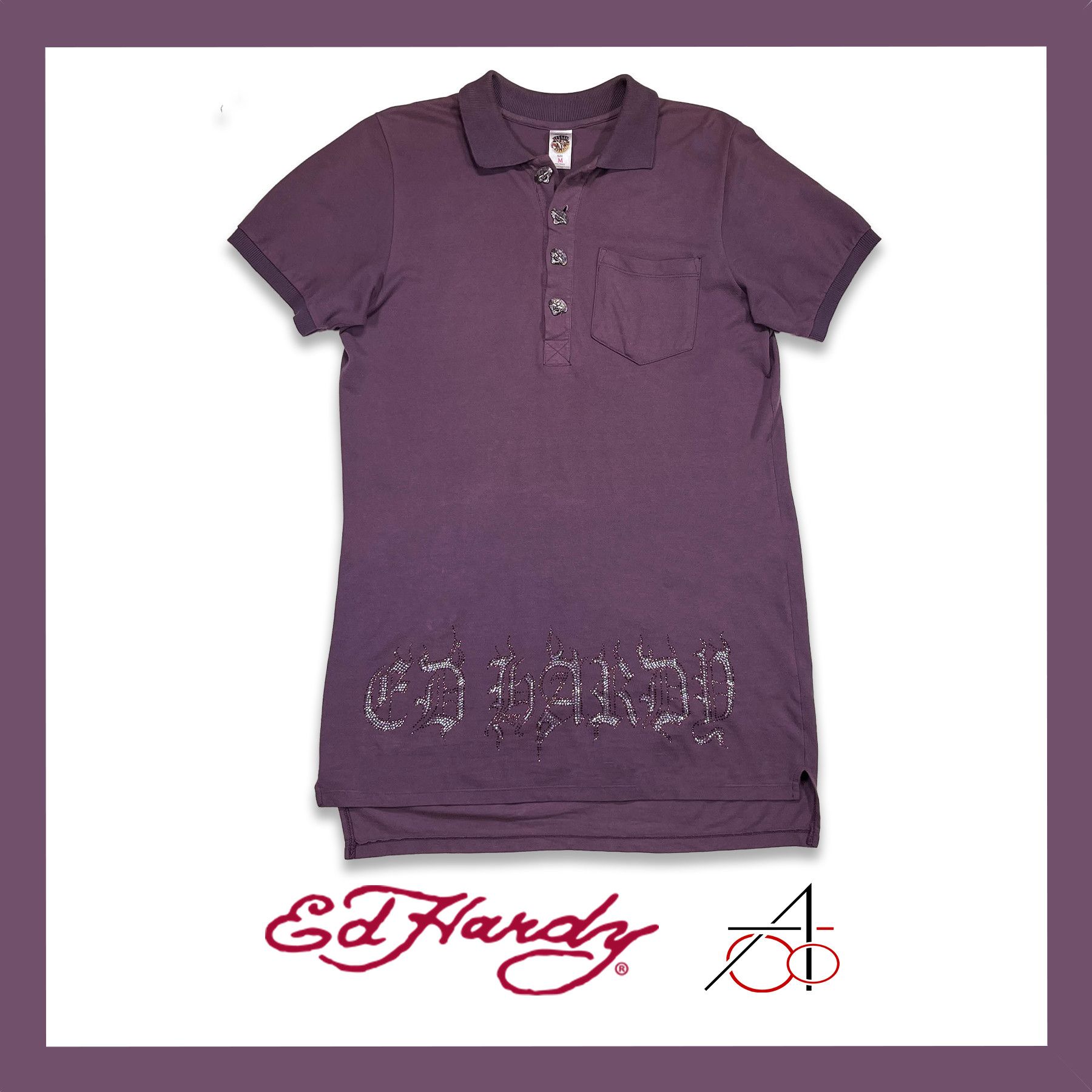 Ed Hardy Ed Hardy Polo, M size Size US M / EU 48-50 / 2 - 1 Thumbnail
