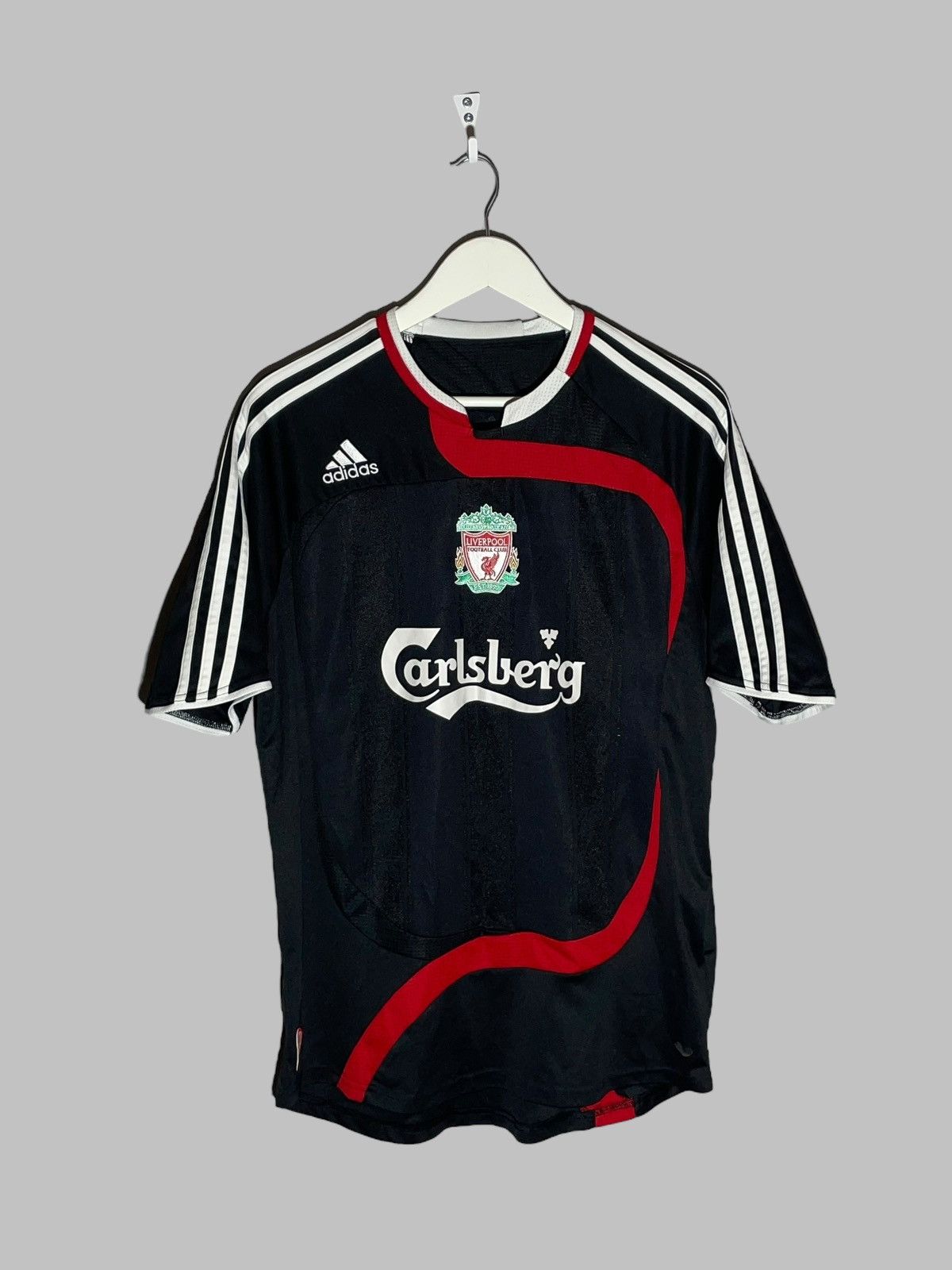Adidas × Vintage Liverpool FC Adidas 2007/08 Things Football Shirt Size US M / EU 48-50 / 2 - 1 Thumbnail