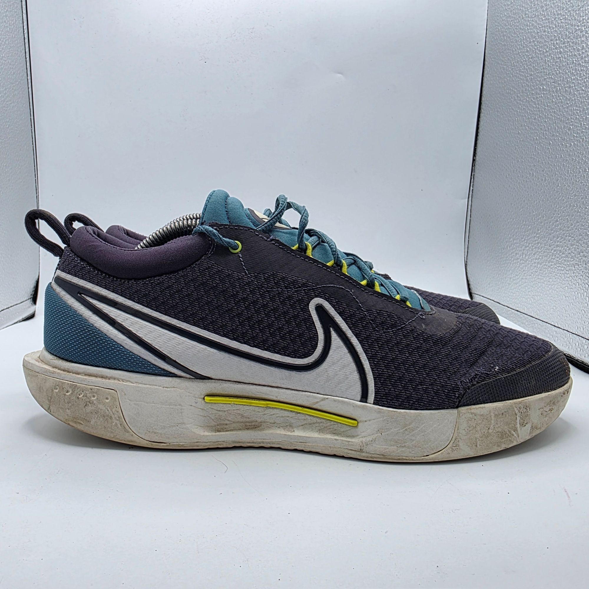 Nike Nike Court Zoom Pro Hard Court Mens Size 10.5 Purple Blue Sh Size US 10.5 / EU 43-44 - 12 Thumbnail