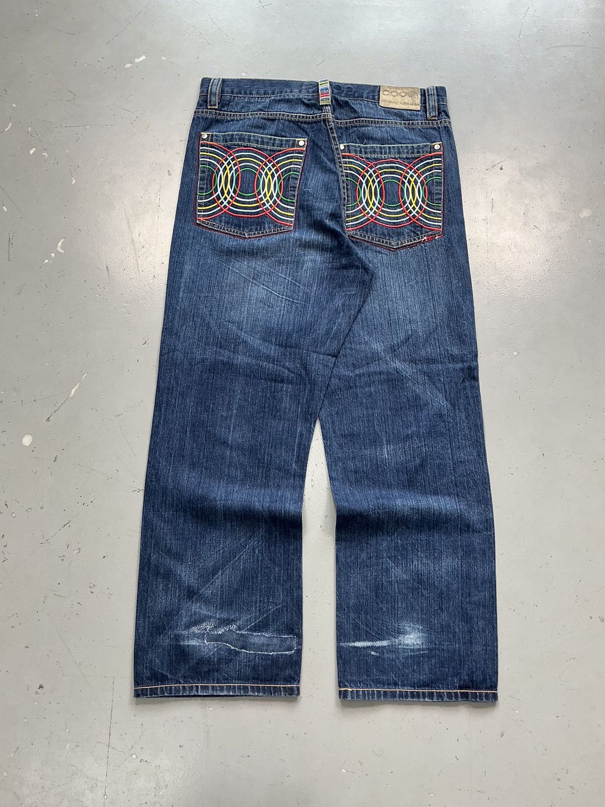 Coogi × Fubu × Vintage Rare vintage Coogi embroidered baggyfit denim pant Size US 36 / EU 52 - 1 Thumbnail
