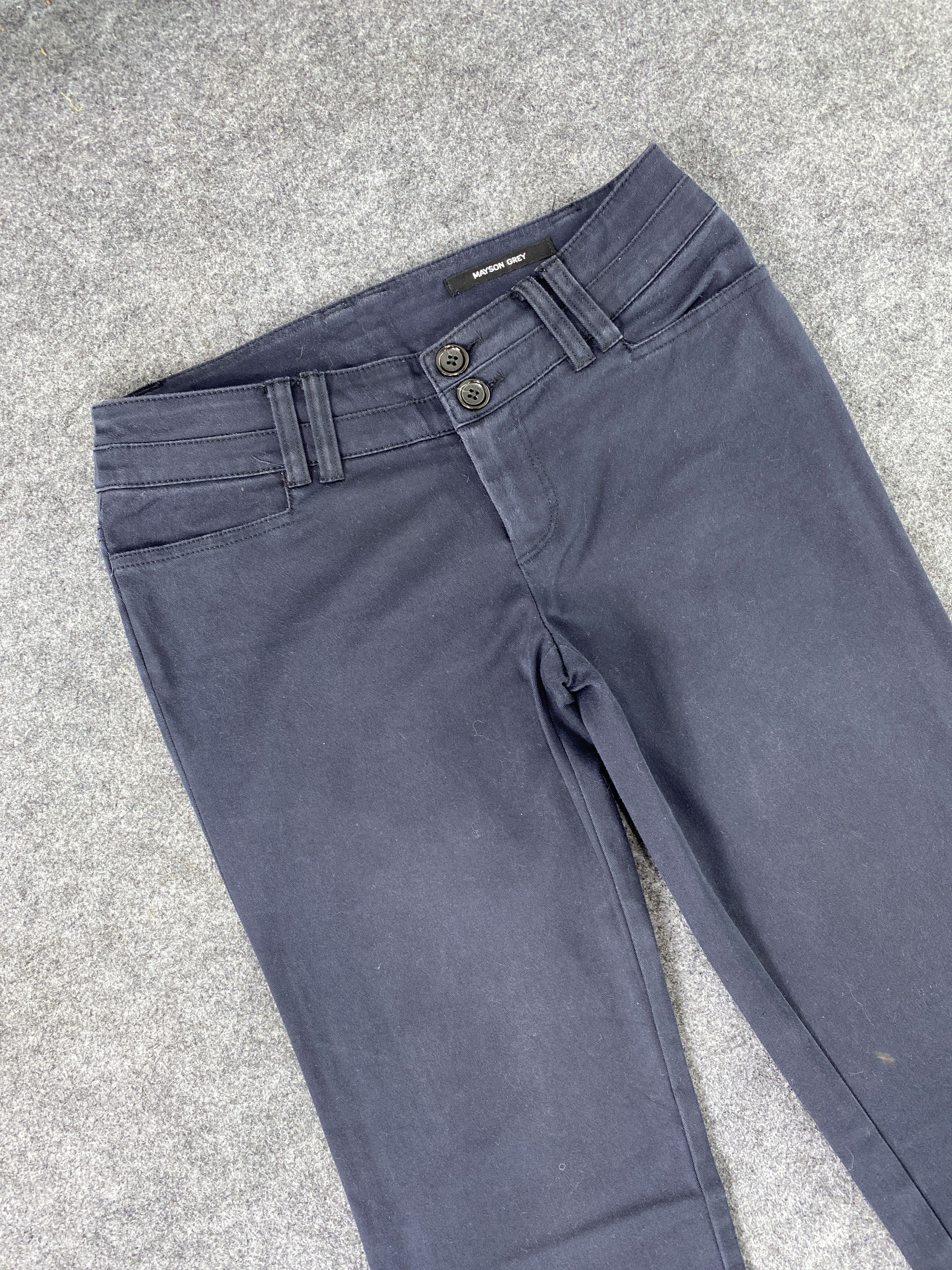 Japanese Brand Mayson Grey pants - J1081 Size 27" / US 4 / IT 40 - 5 Thumbnail