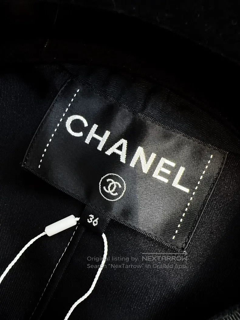 Chanel Chanel 20S roof series letter design sense silk shirt jack Size XS / US 0-2 / IT 36-38 - 5 Thumbnail